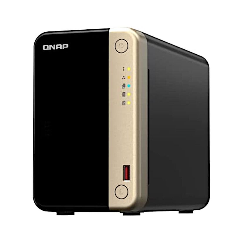 QNAP TS-264, angled front view