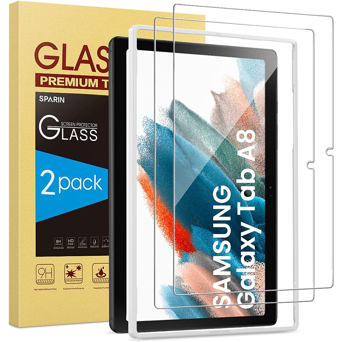 Sparin Screen Protector for Galaxy Tab A8