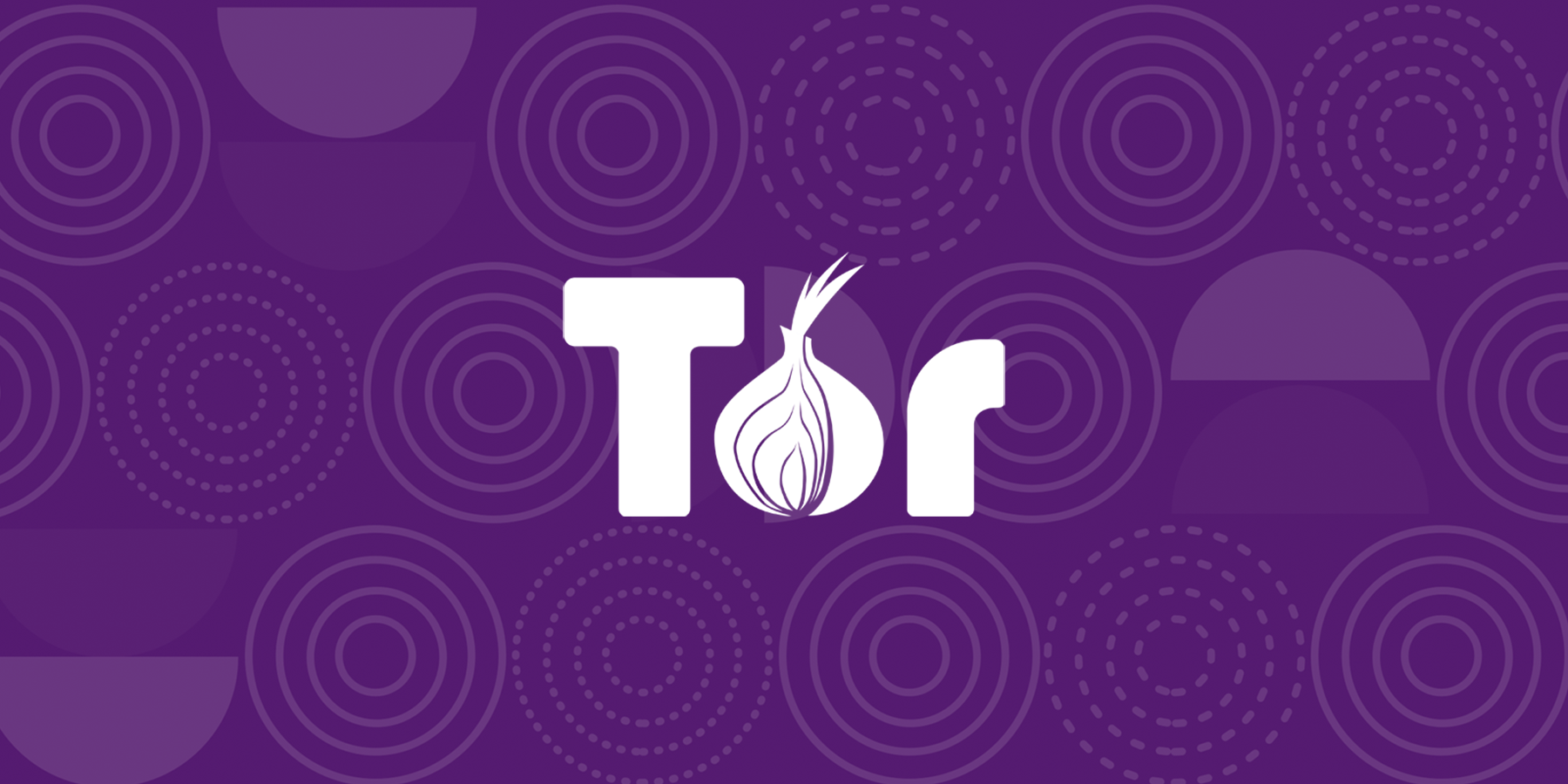 The Tor Project logo, featuring the word ‘Tor’ in white with the letter ‘o’ stylized as an onion shape, on a purple background.
