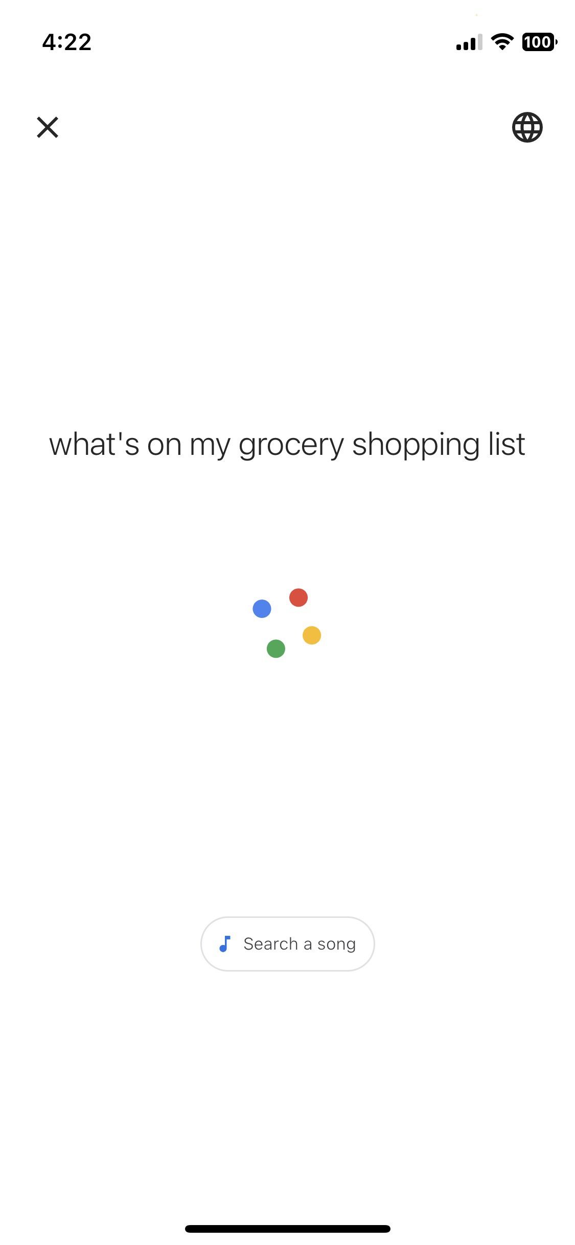 Google home sale hub shopping list