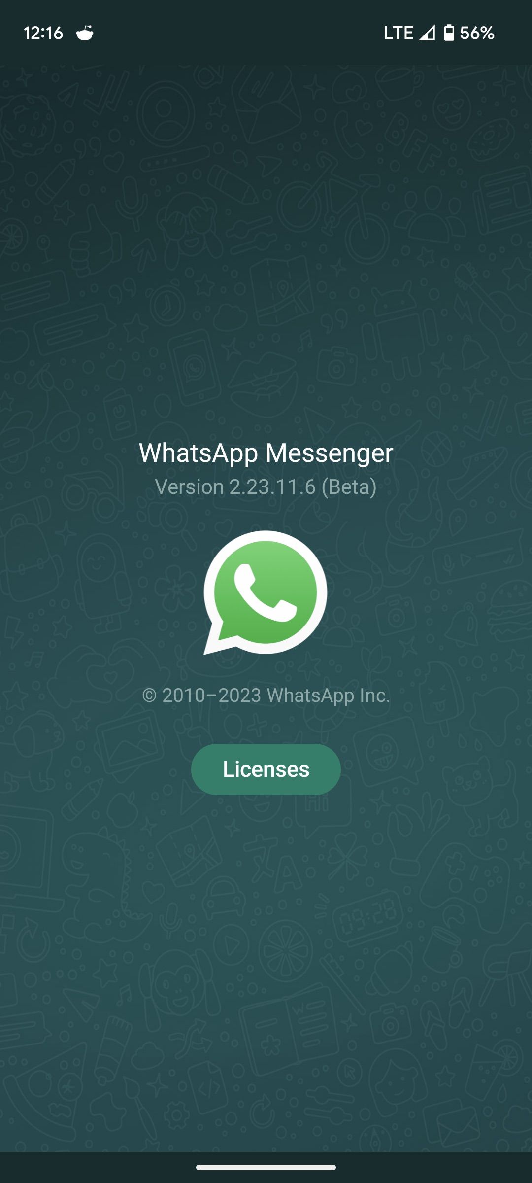 versão beta do whatsapp