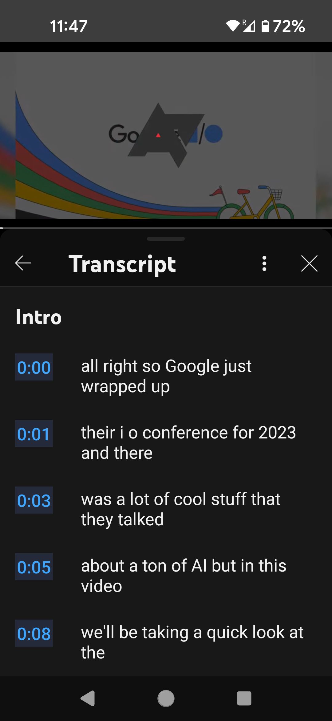 How To Get The Transcript Of A YouTube Video