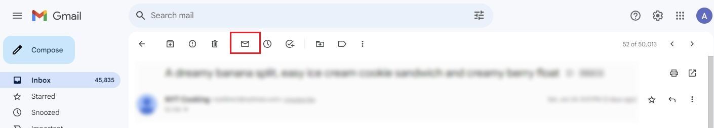 Gmail: How to mark all messages as read