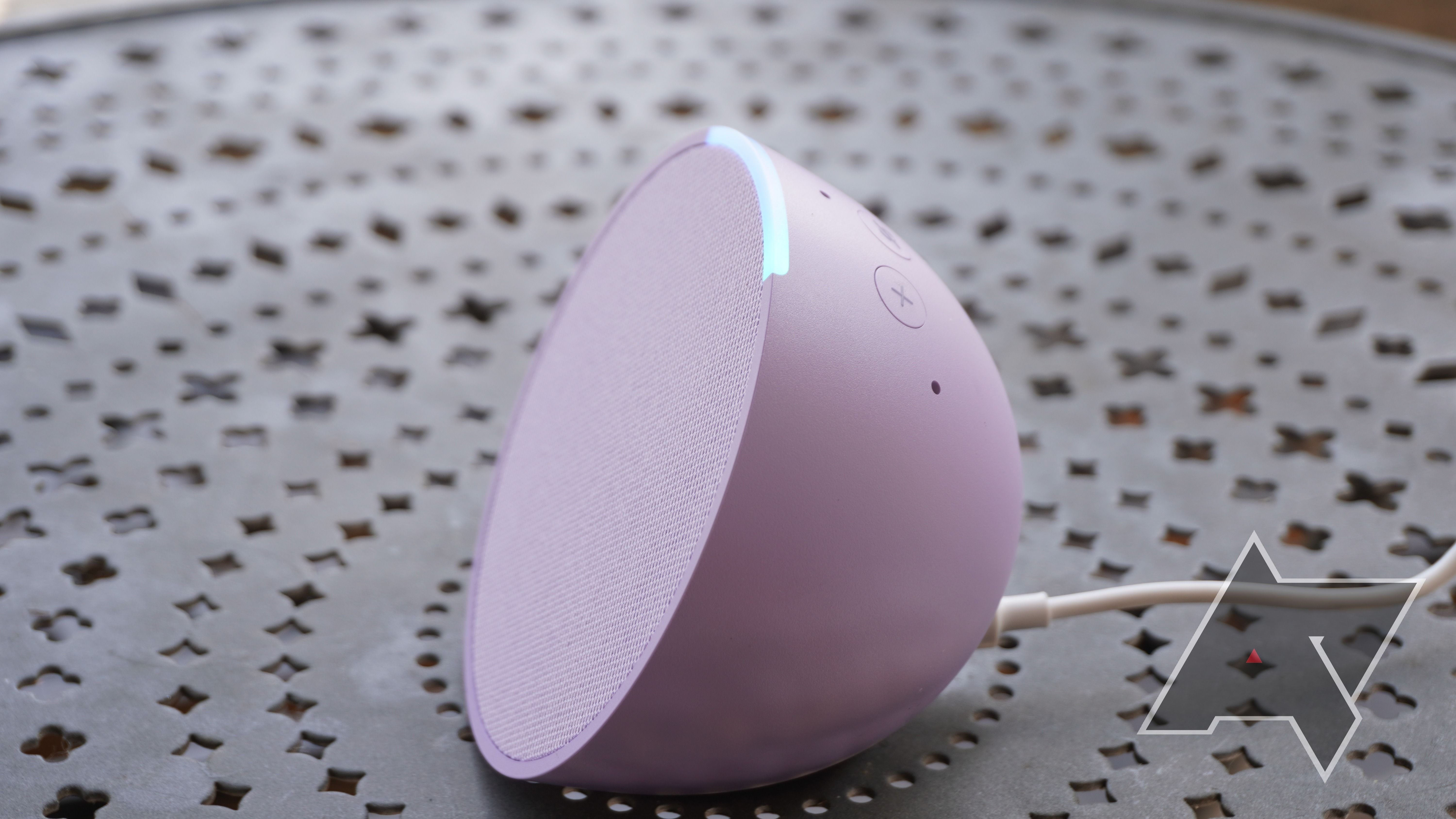 Echo Pop Smart Speaker with Alexa Voice Recognition & Control,  Glacier White