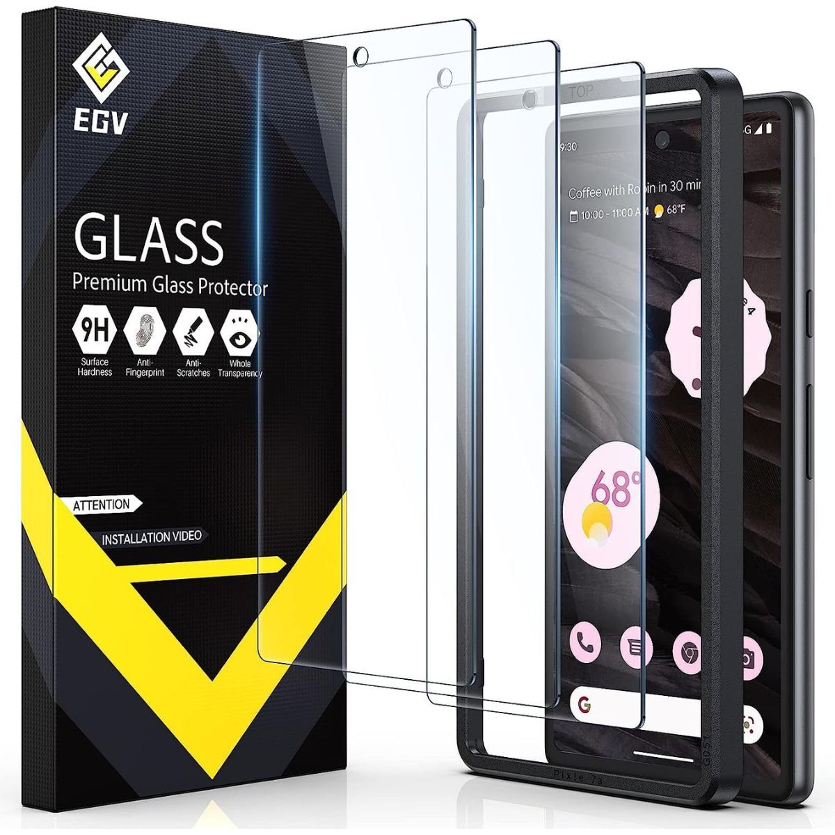 EGV Tempered Glass for Pixel 7a