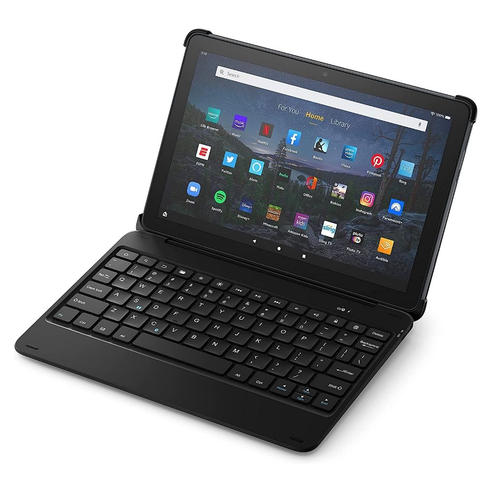 fintie bluetooth keyboard case for fire hd 10