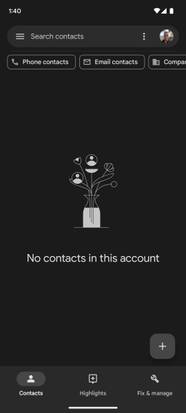 Google Contacts Suffered From A Bit Of A Memory Lapse Google Contacts Suffered From A Bit Of A Memory Lapse