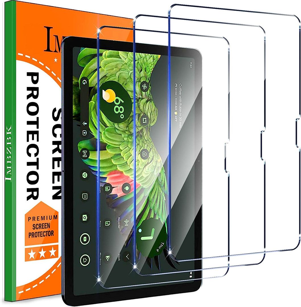 IMBZBK Tempered Glass Screen Protector for Pixel Tablet