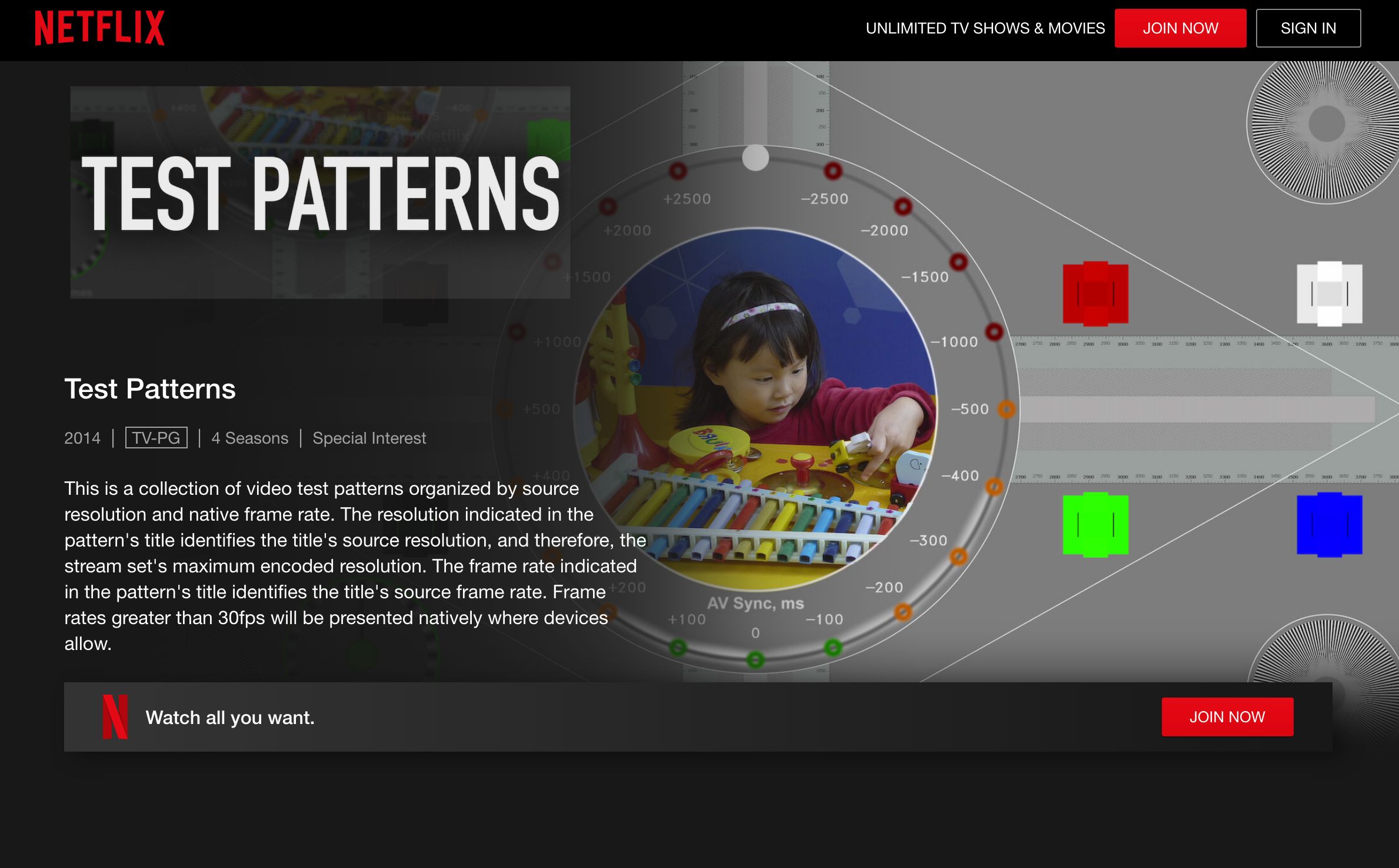 How to use Netflix test screens to calibrate your screen