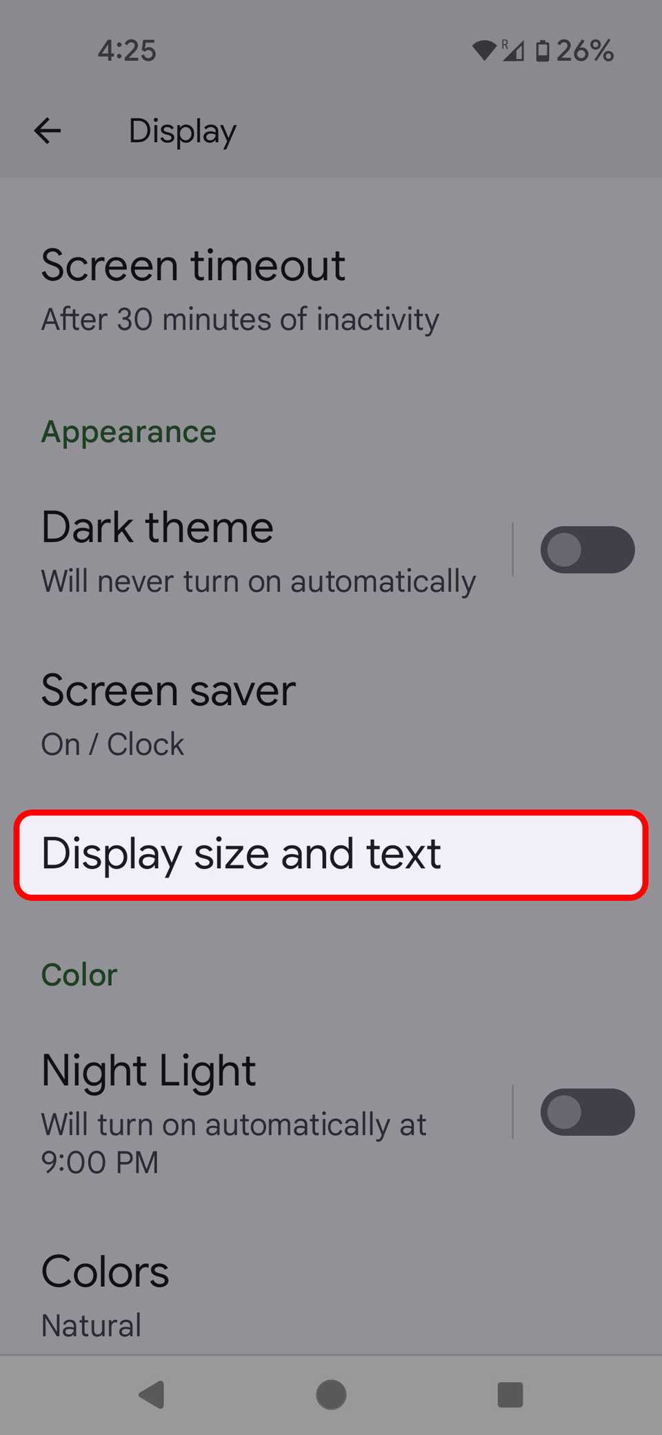 How to change the font style on your Android phone