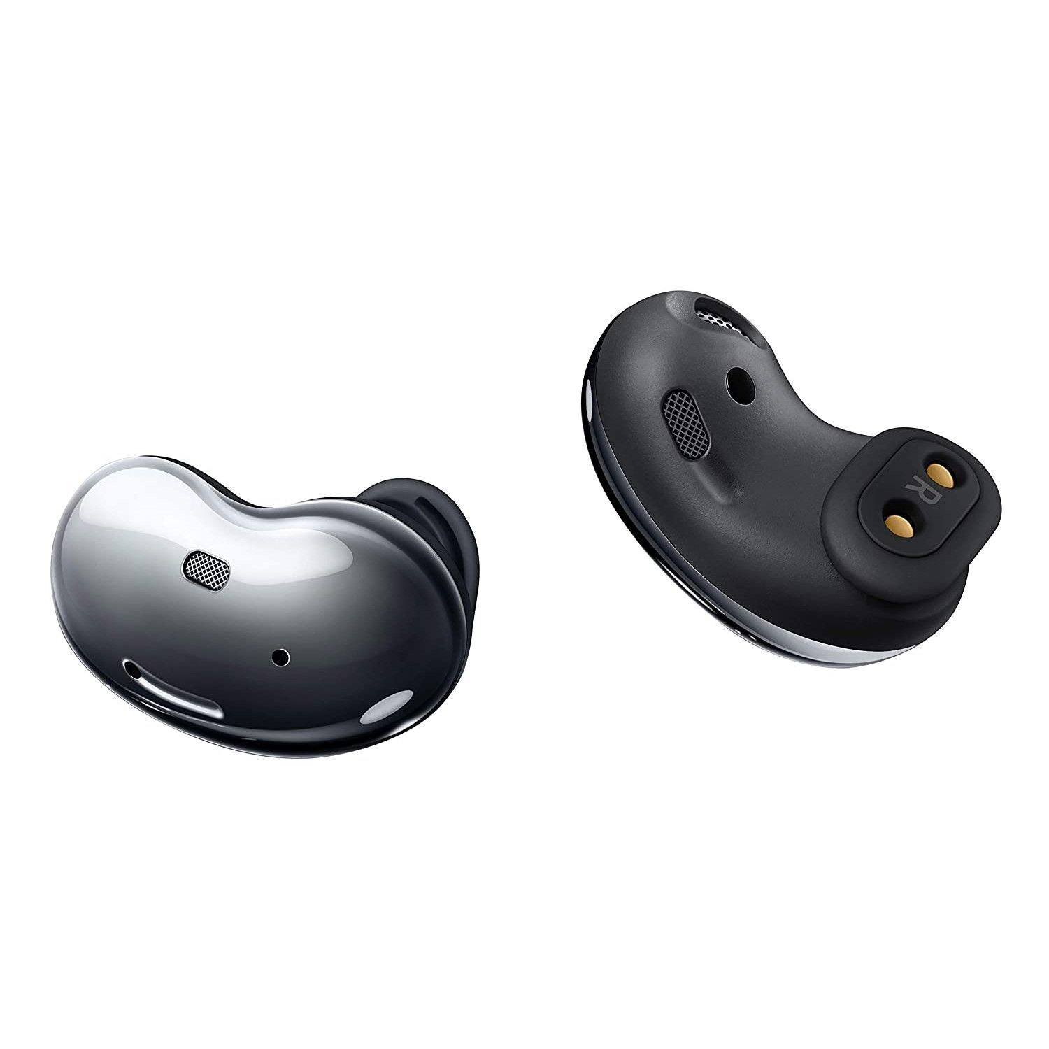 Samsung Galaxy Buds Live on white background front and rear 