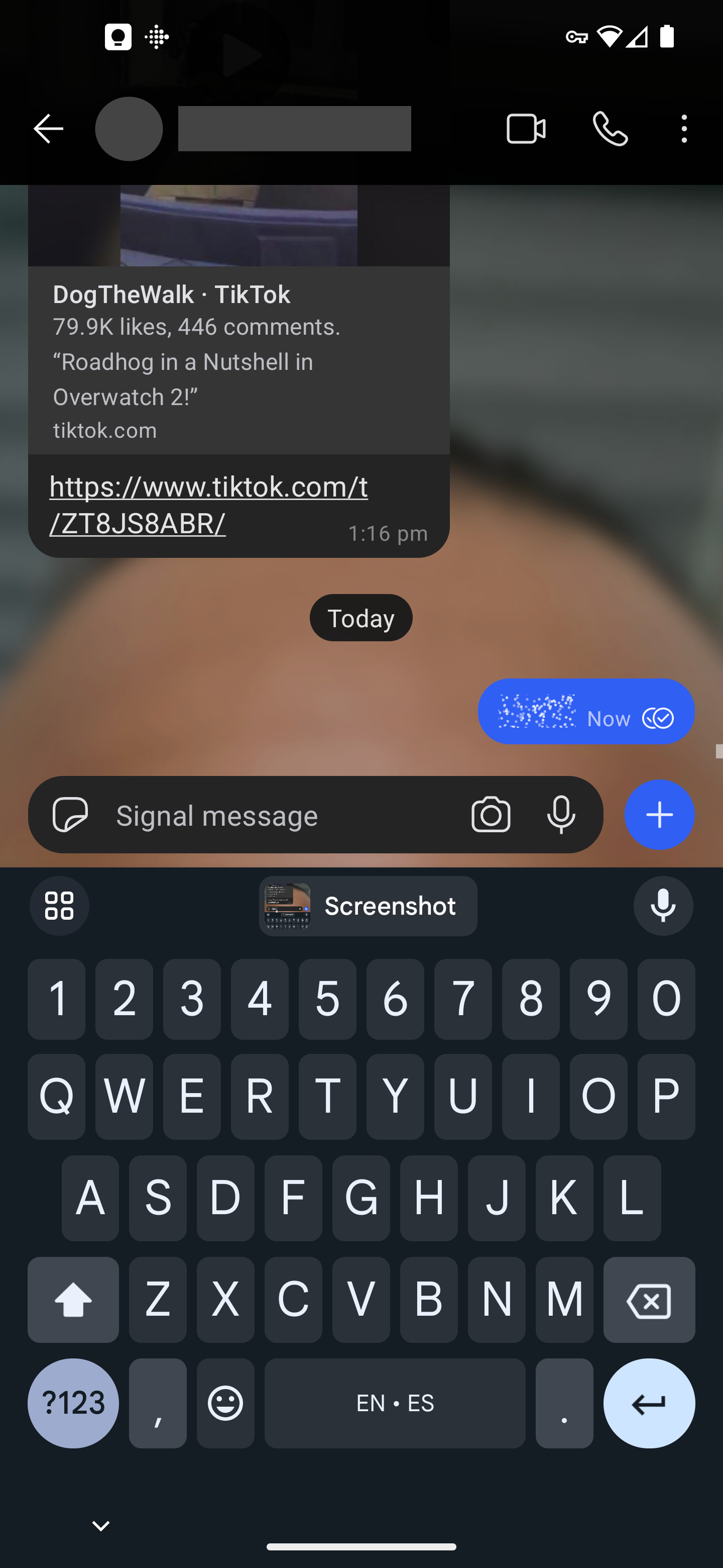 Signal will let you send all the right signals with properly formatted text