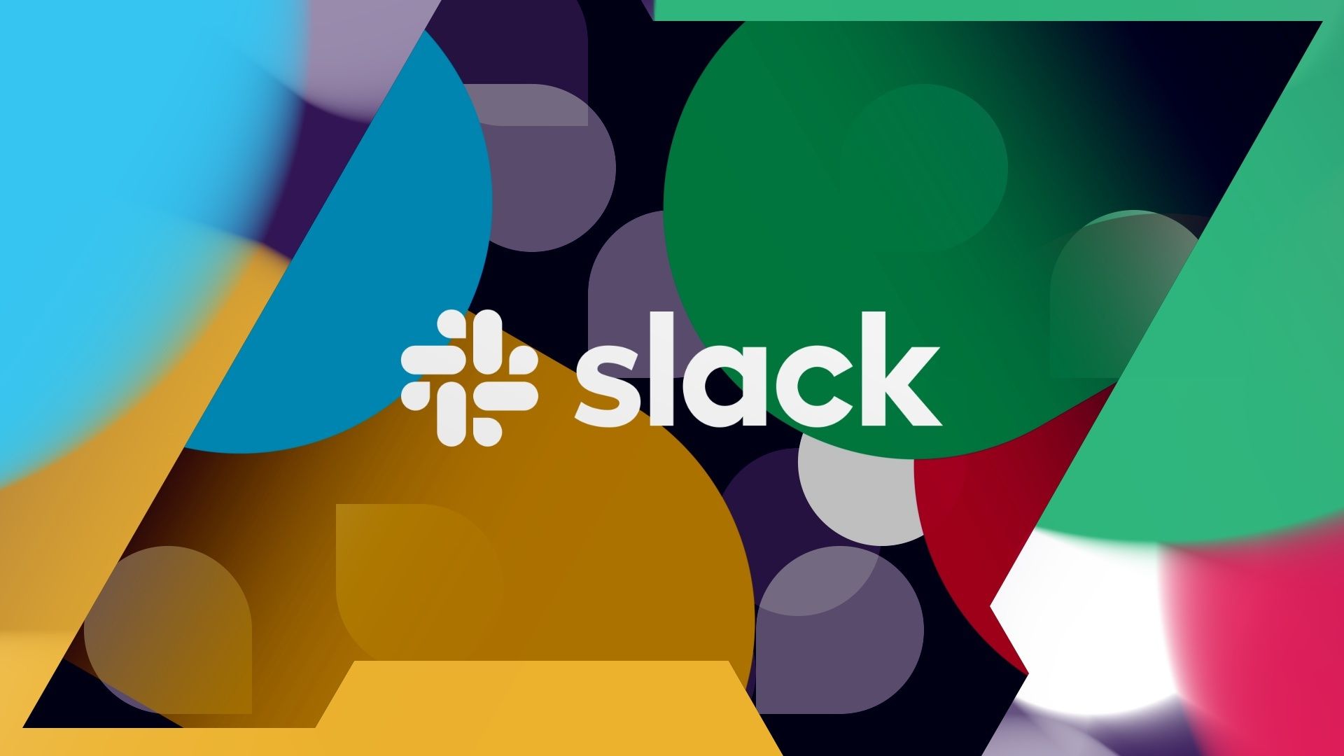 The Slack logo against a multi-color background and the Android Police logo