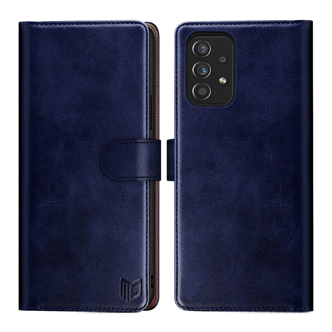 SUANPOT Galaxy A53 leather wallet case