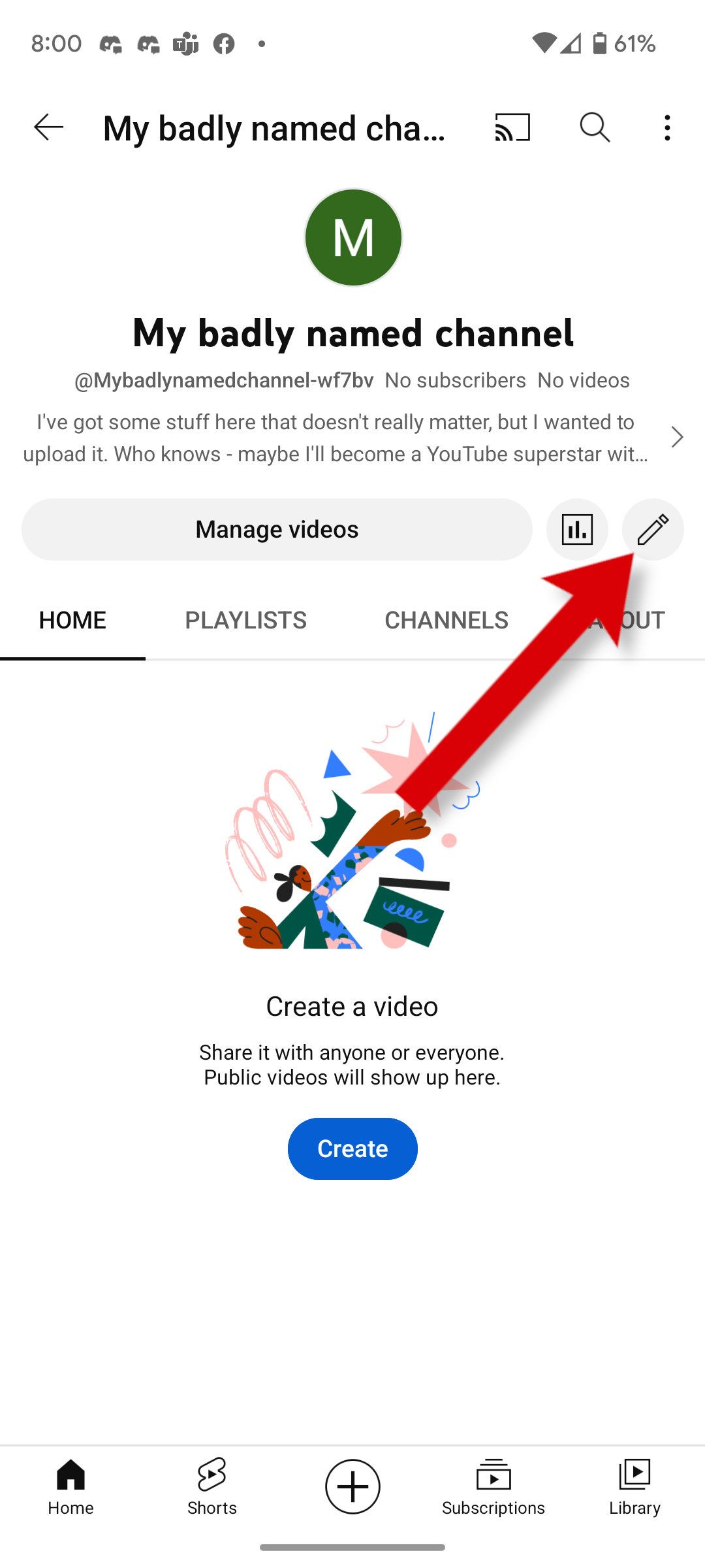 How to quickly delete a YouTube channel