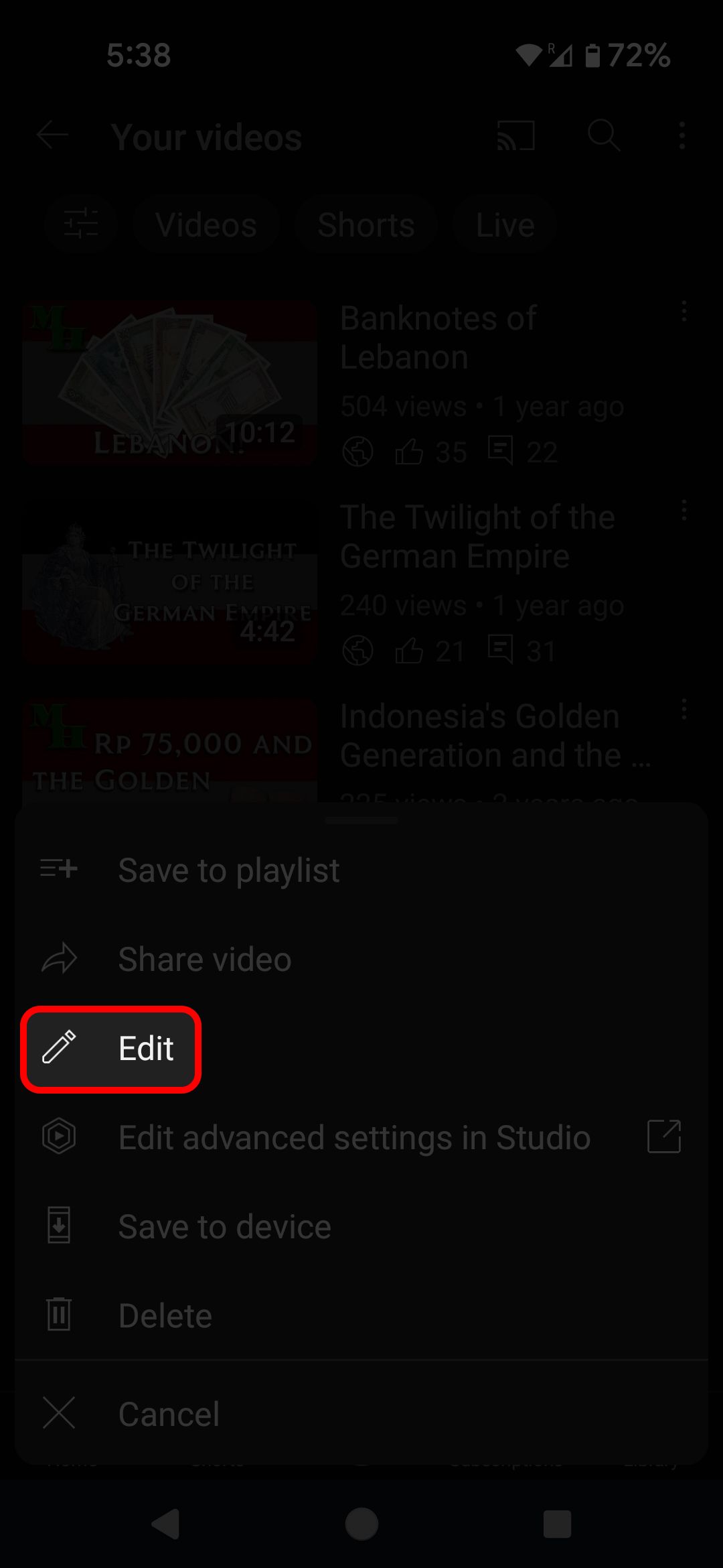 How to turn YouTube comments on and off