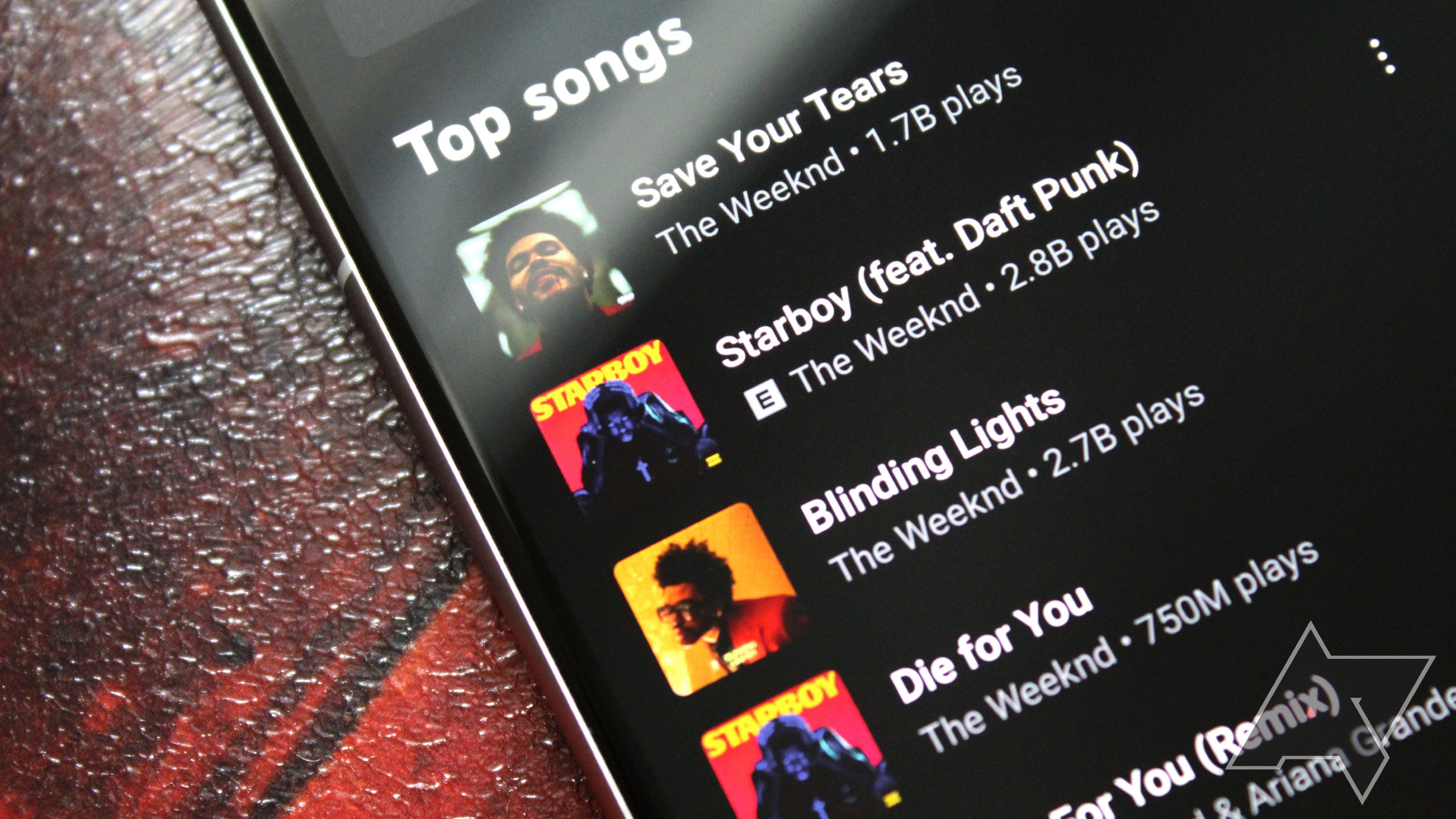 YouTube Music starts showing play counts for popular songs