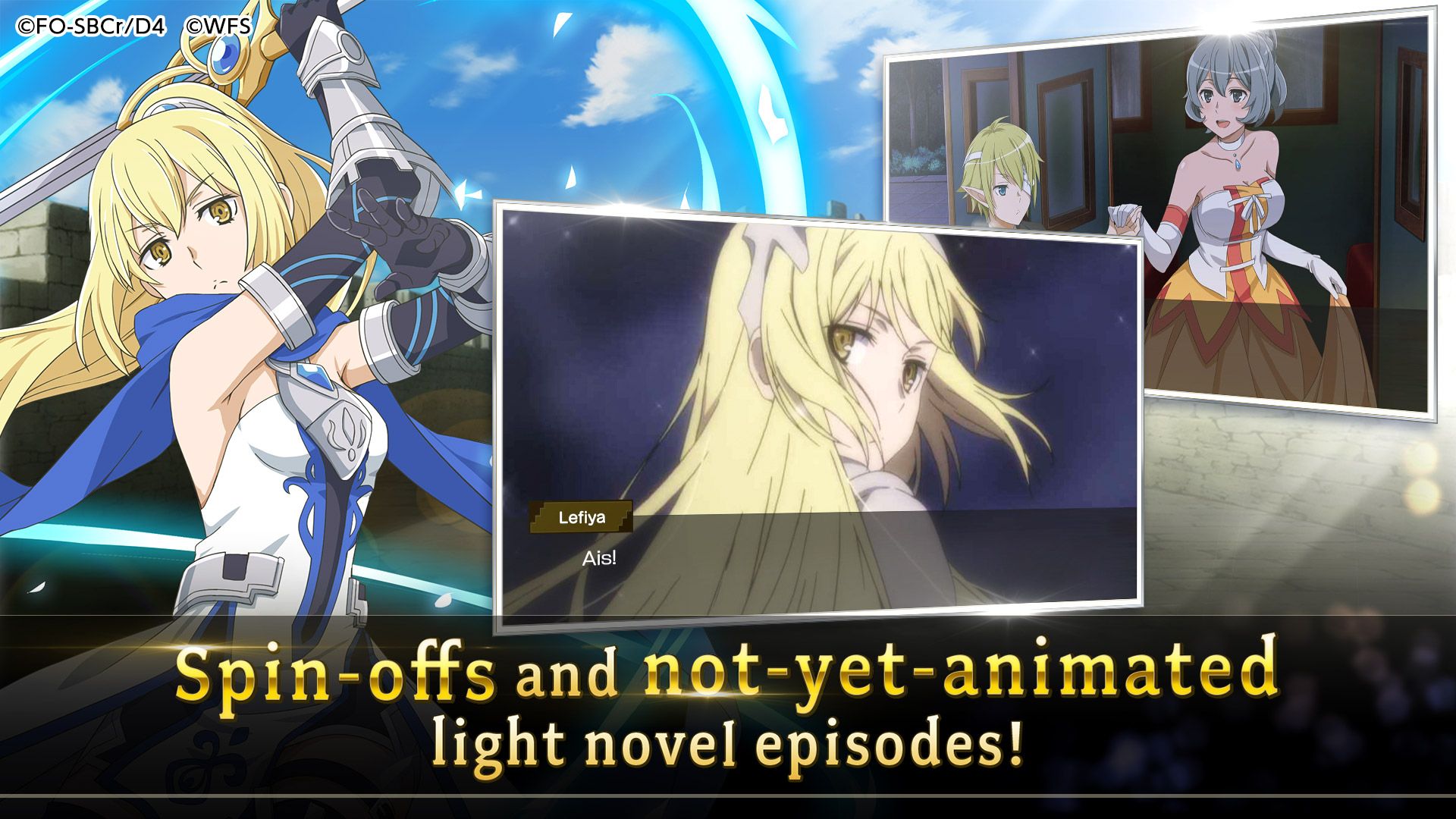 best-anime-games-on-android-danmachi-memoria-freese-is-it-wrong-to-try-to-pick-up-girls-in-a-dungeon-spin-offs-and-not-yet-animated-light-novel-episodes