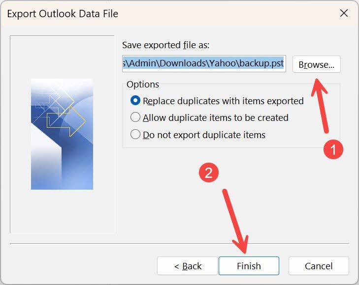 How to export your old hotmail emails