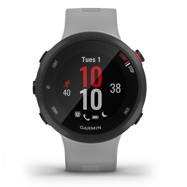 garmin forerunner 45 smartwatch on a white background