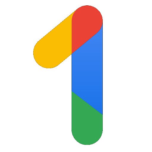 Google One VPN logo on a white background