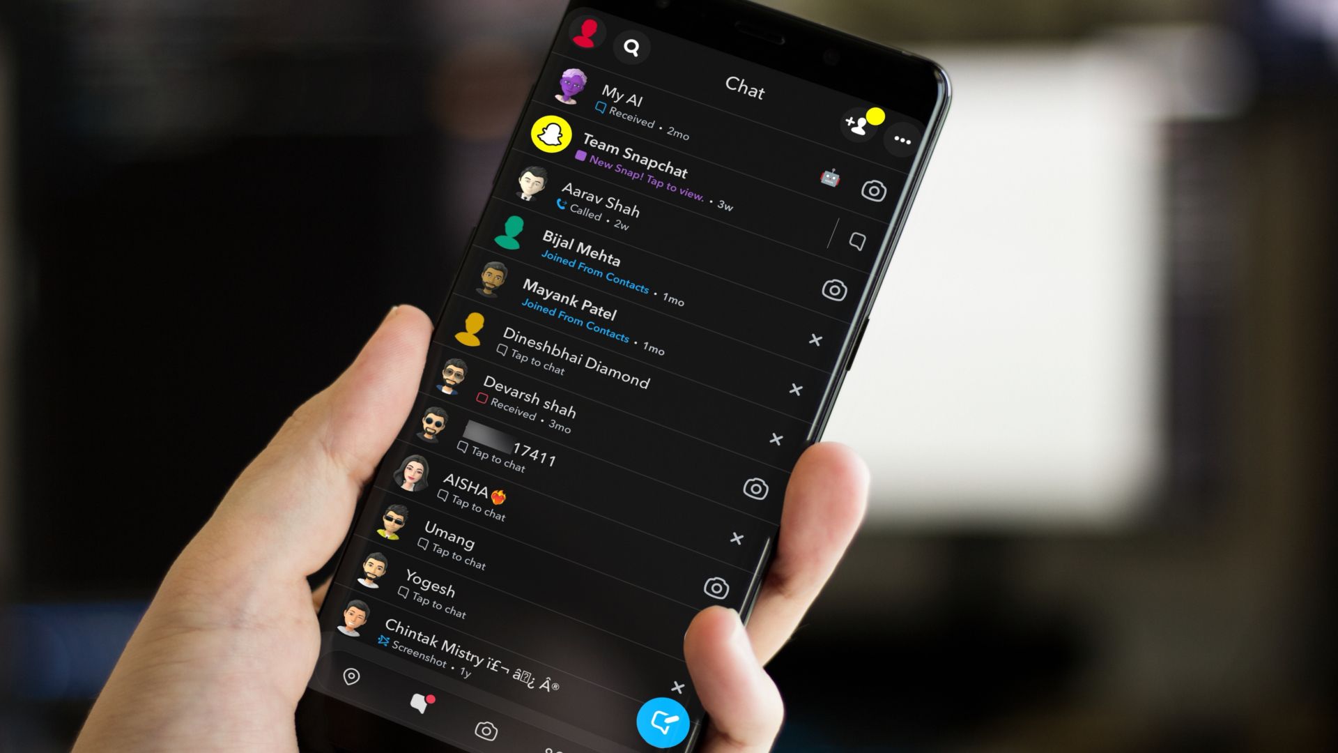 how to use dark mode on Snapchat Android