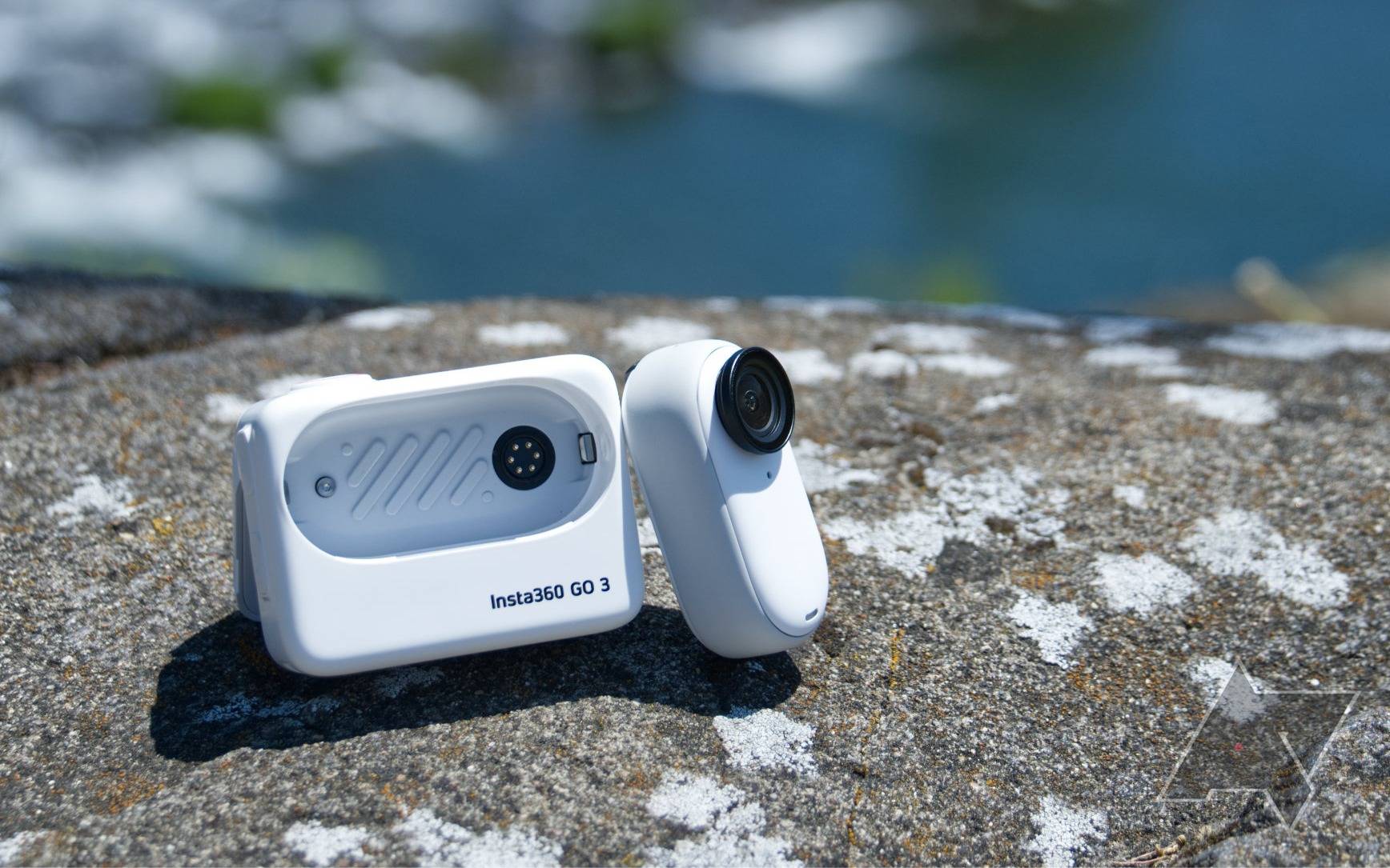ZJRXM Custodia Da Viaggio Per Insta360 GO 3 - Borse Rigida Antiurto Con Tracolla, Protezione Per Fotocamera E Accessori