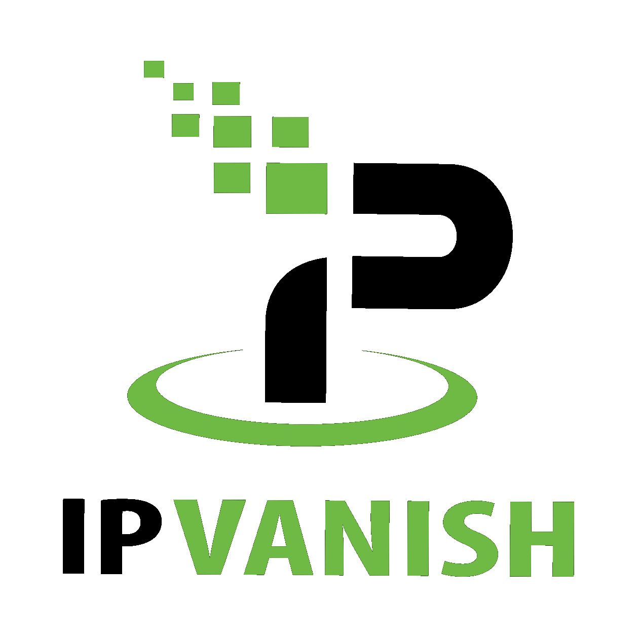 IPVanish VPN logo on a white background