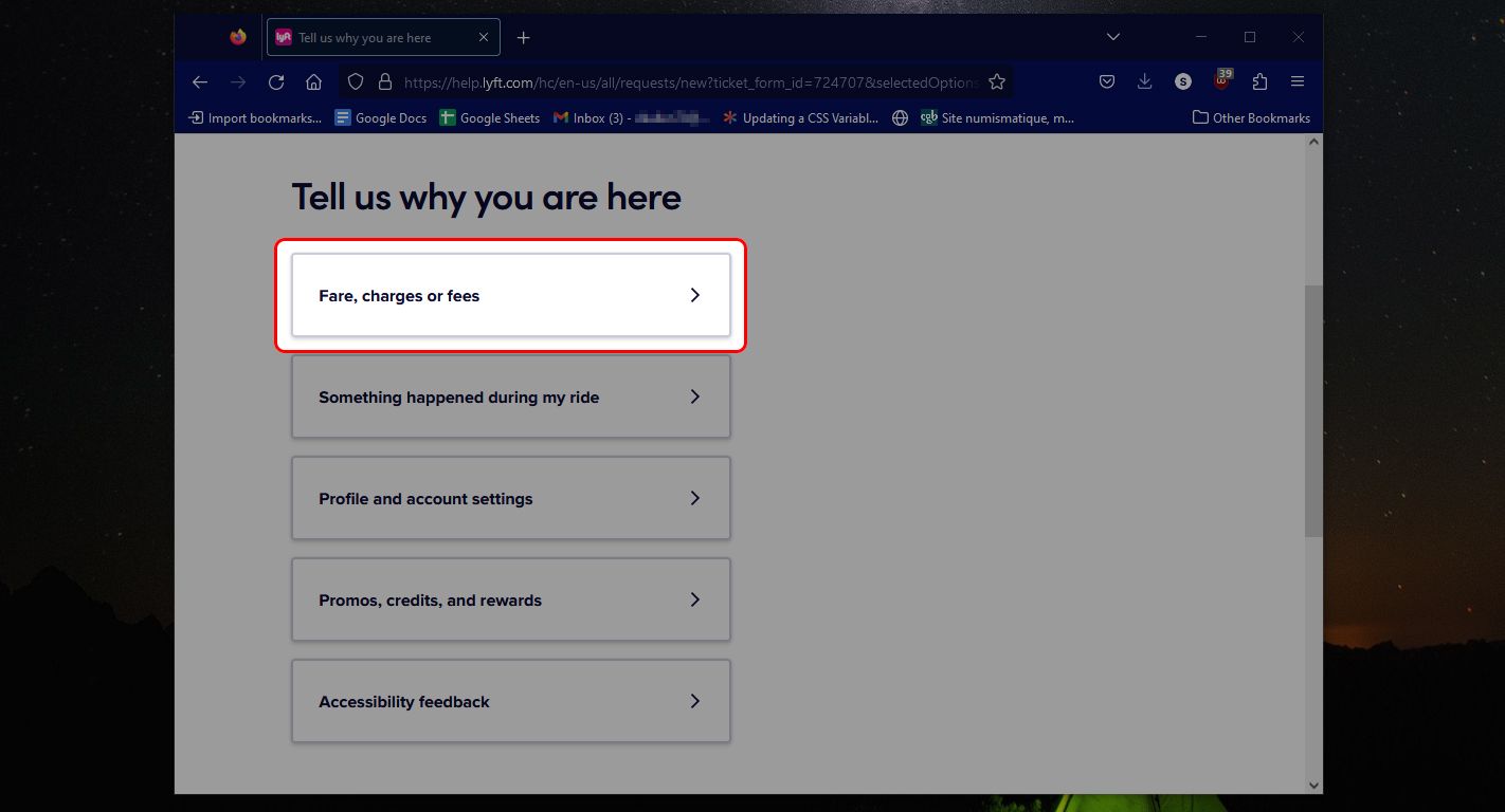 Lyft How to contact customer service in the app, online or by phone