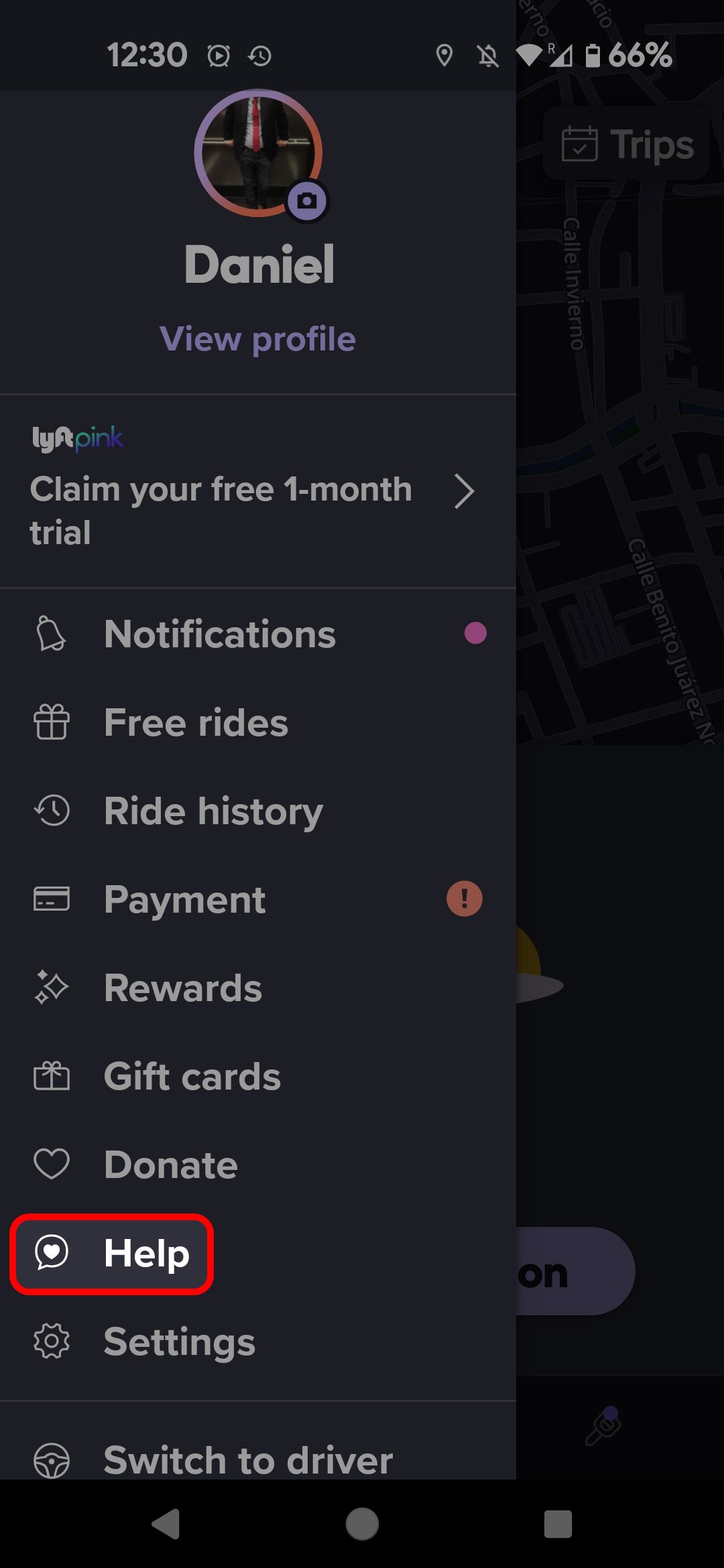 Lyft How to contact customer service in the app, online or by phone
