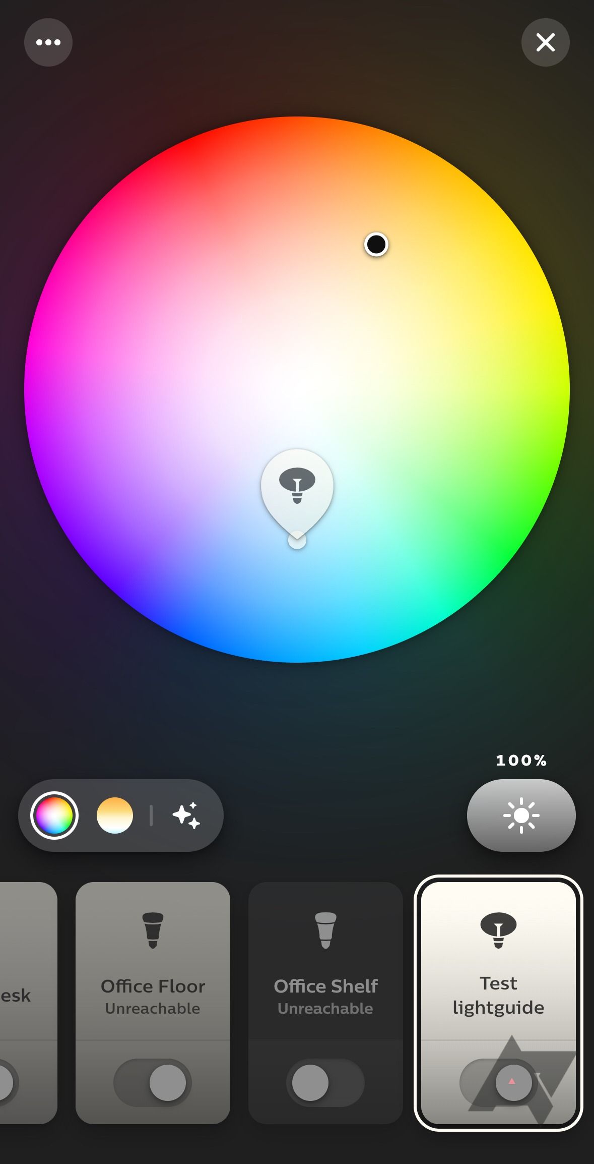 Philips Hue White & Color Ambiance Lightguide Ellipse A19 Bulb - Apple