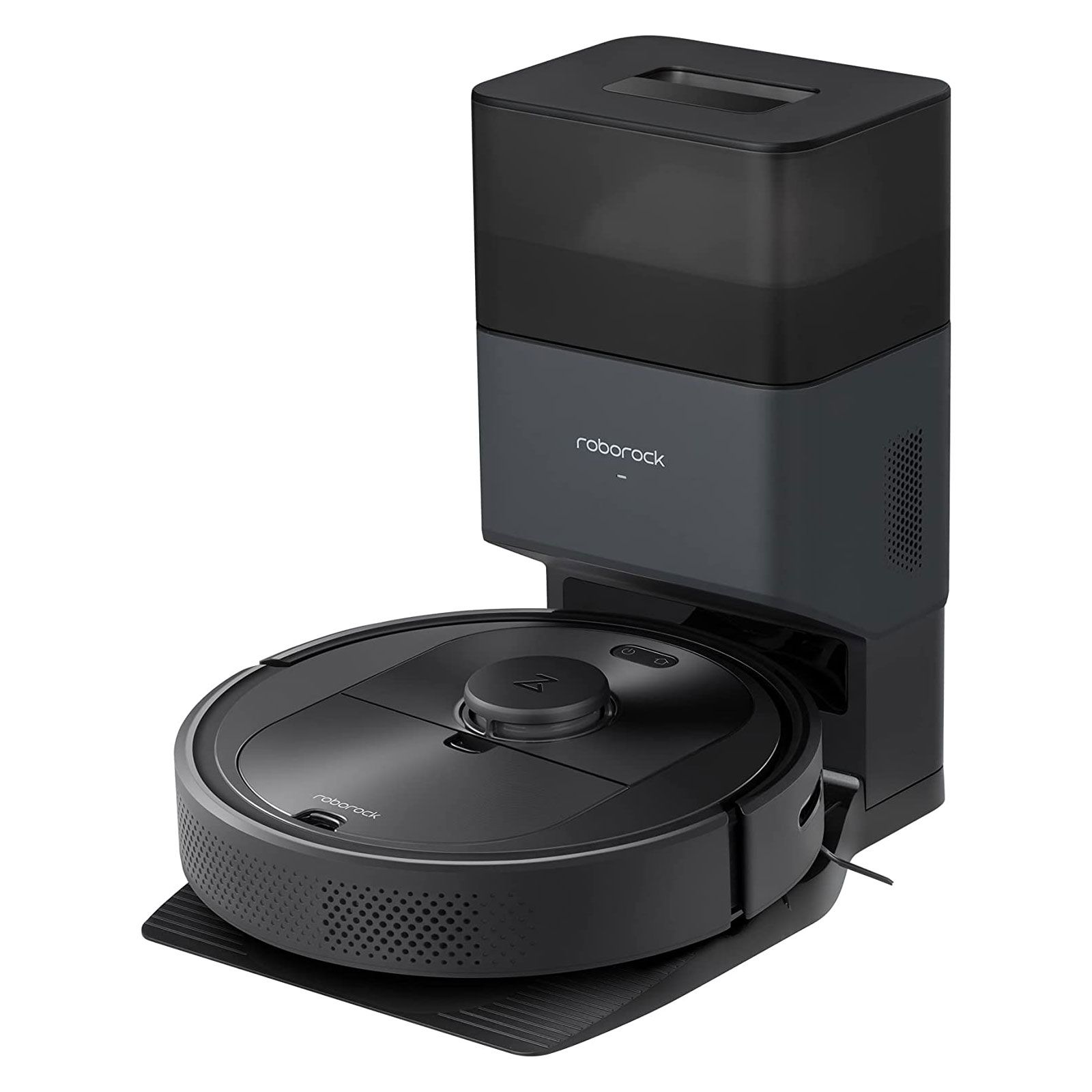 roborock q5 plus robot vacuum and docking station