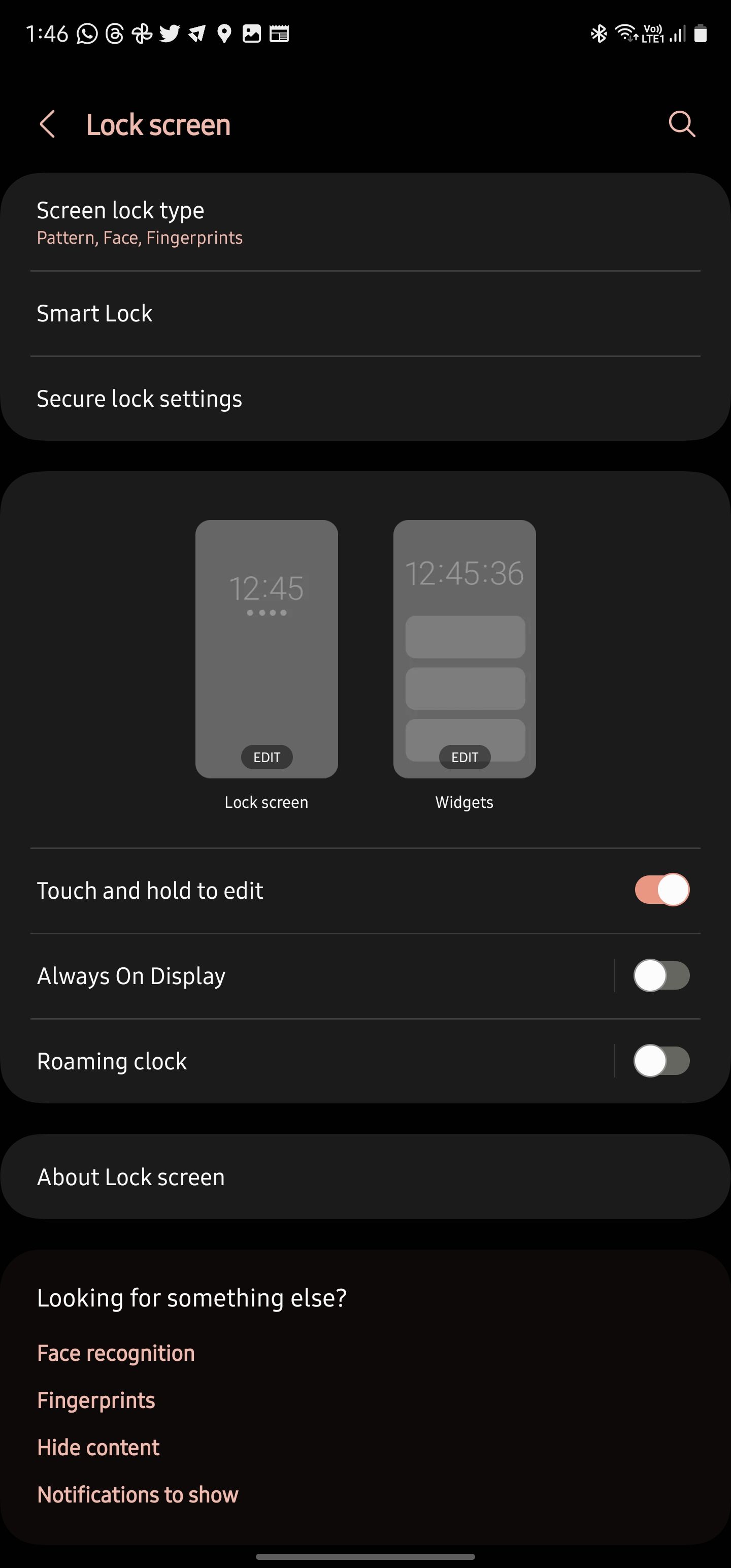 How to disable biometrics on android