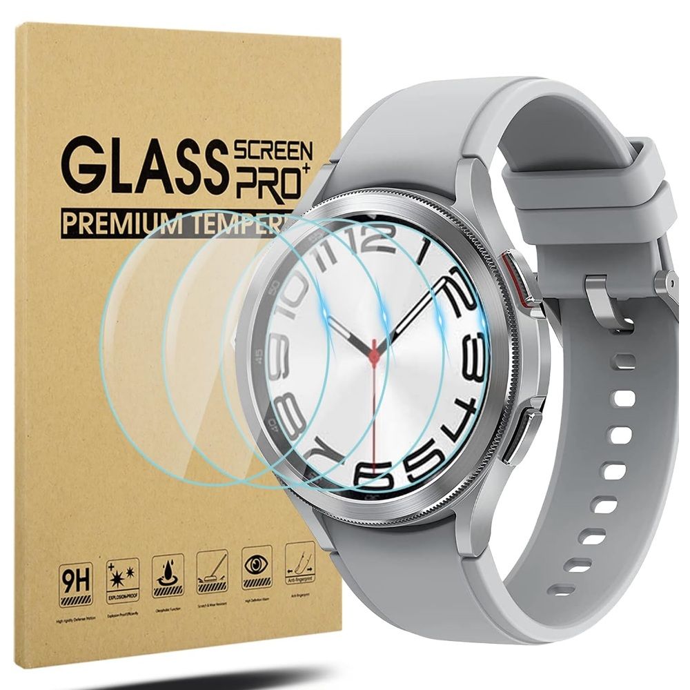 suoman screen protector for 43mm galaxy watch 6 classic