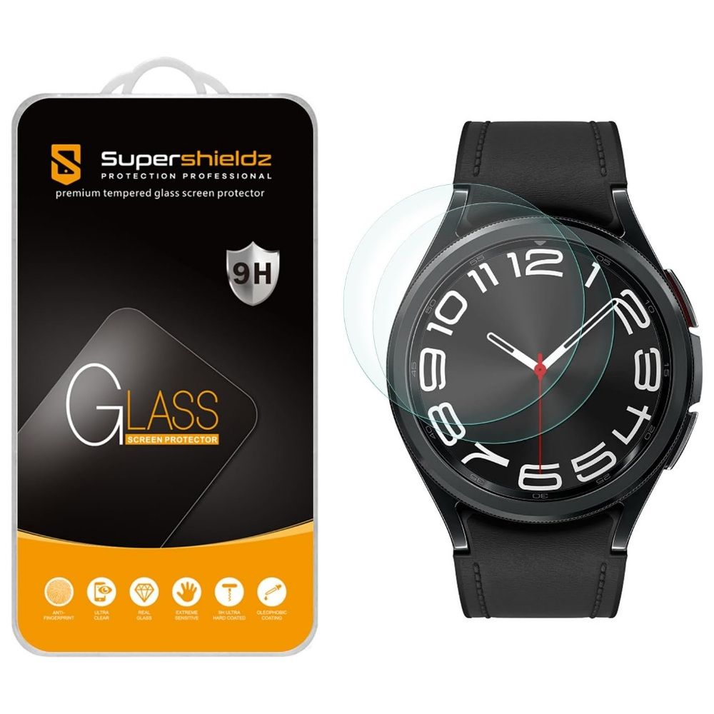 supershieldz screen protector for 43mm galaxy watch 6 classic