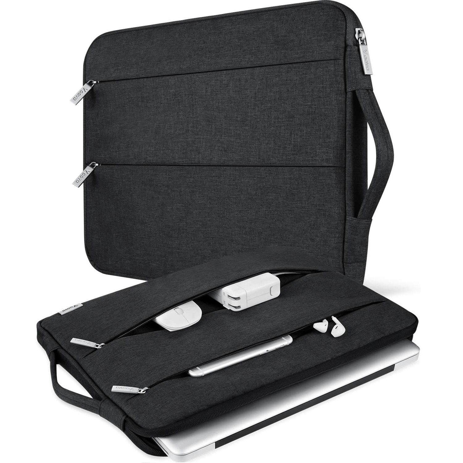 V Voova Slim Laptop Carrying Case against a white background.