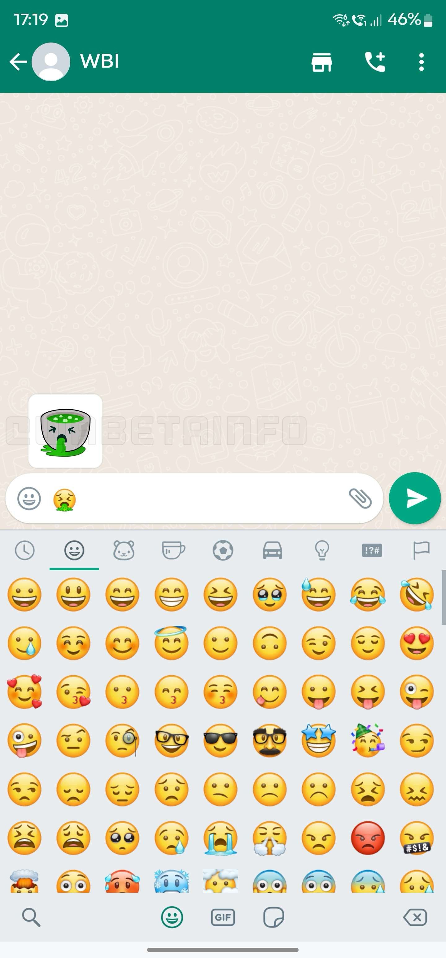 WhatsApp is getting smarter about sticker suggestions