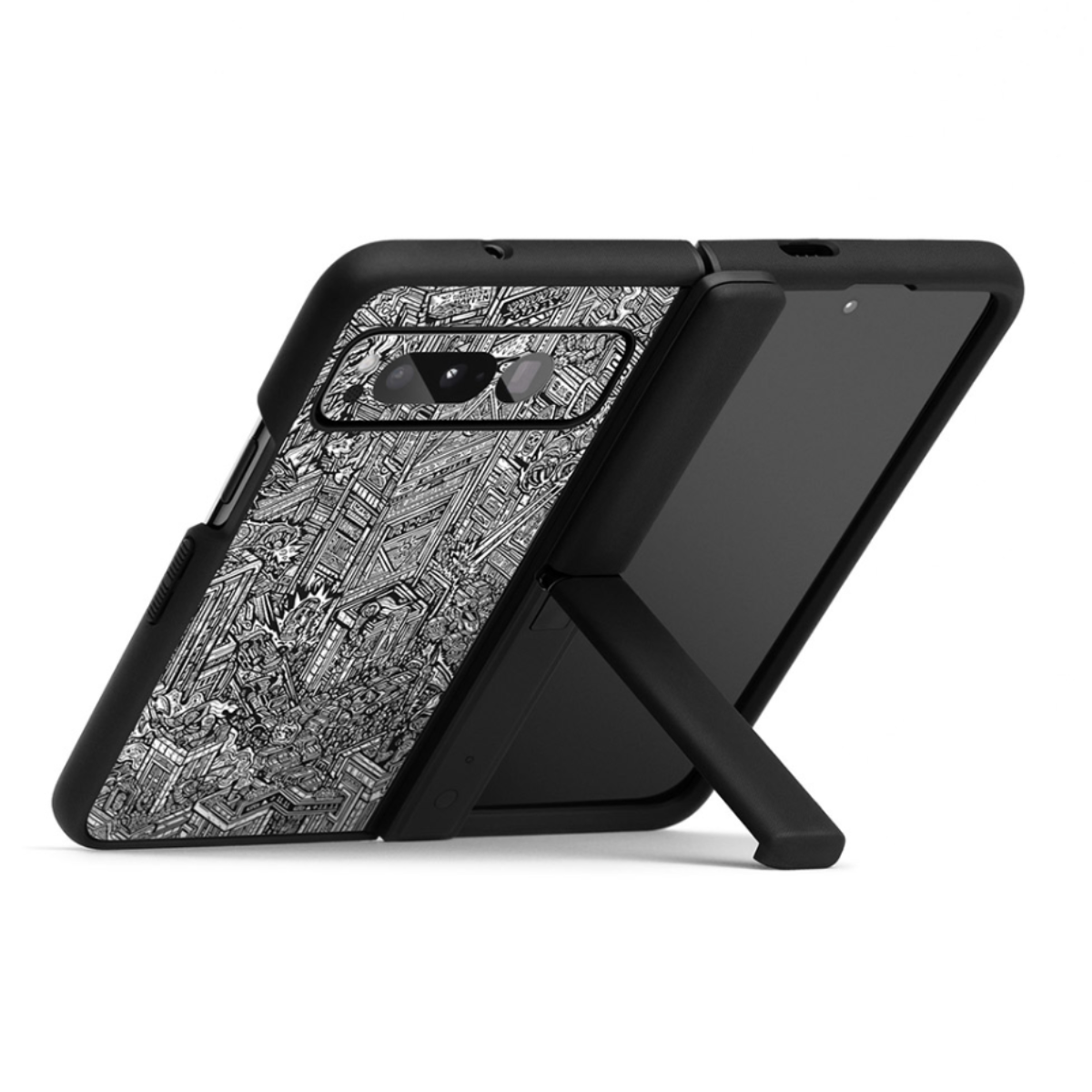 The Dbrand Pixel Fold Case.