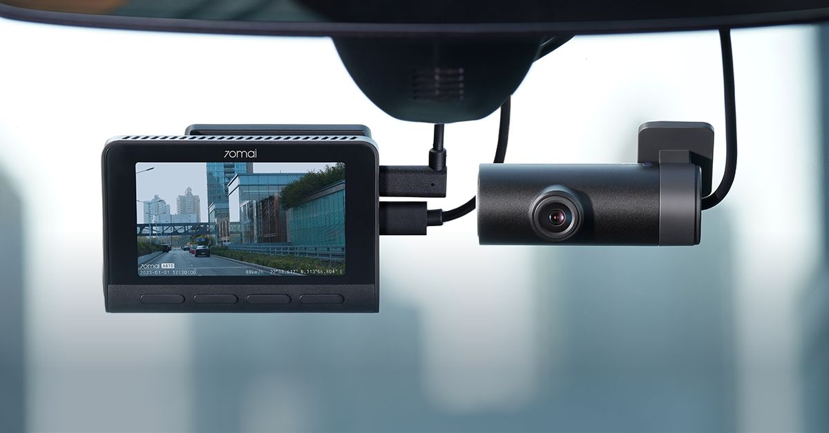 70mai A810 4K HDR Dash Cam + RC12 HDR Rear + 4G Hardwire Kit – Car