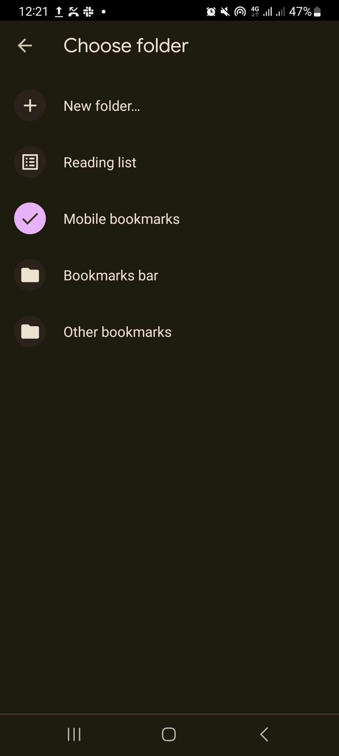 How to bookmark all Chrome tabs on Android