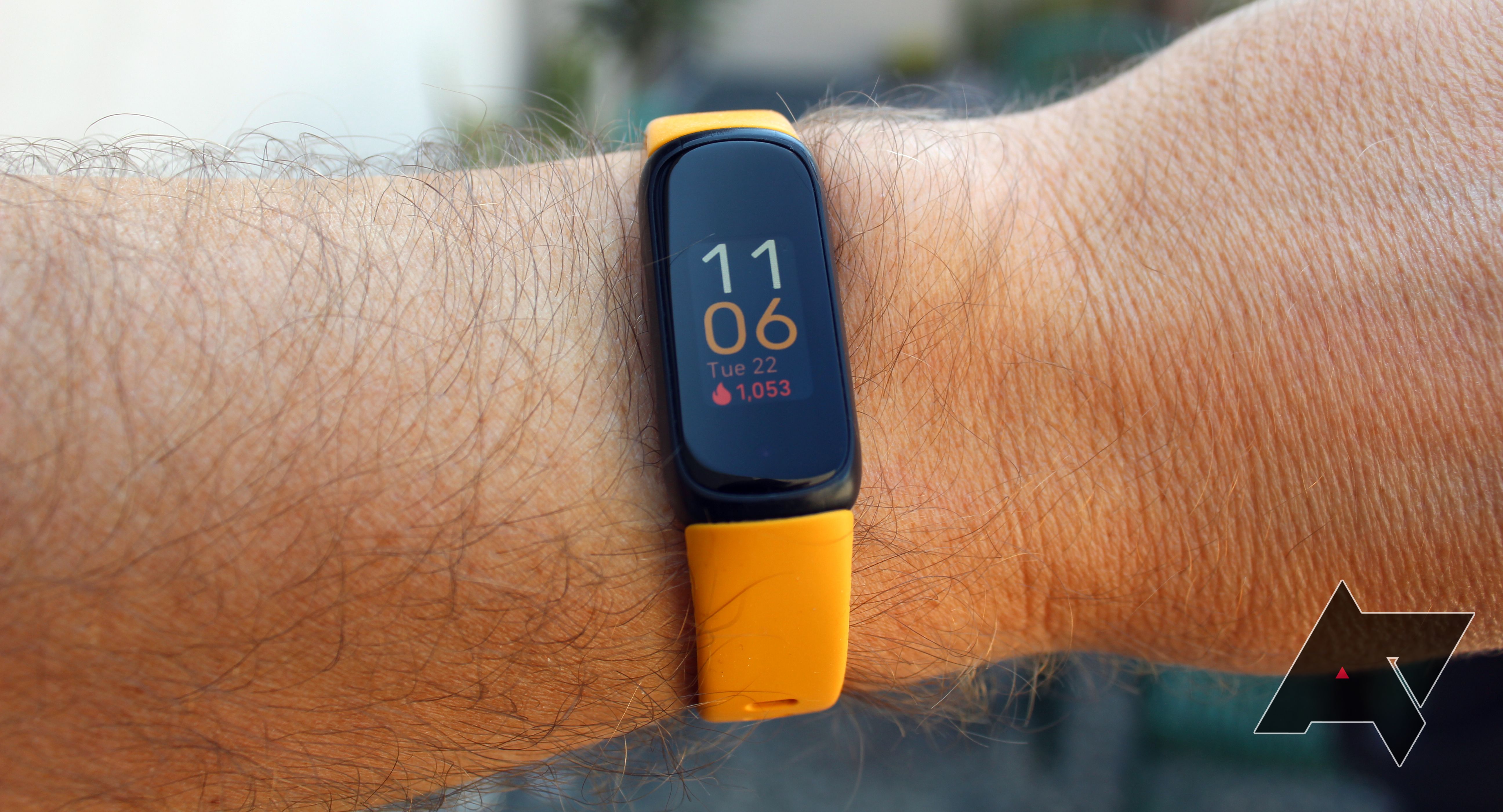 A Fitbit Inspire 3 on a wrist