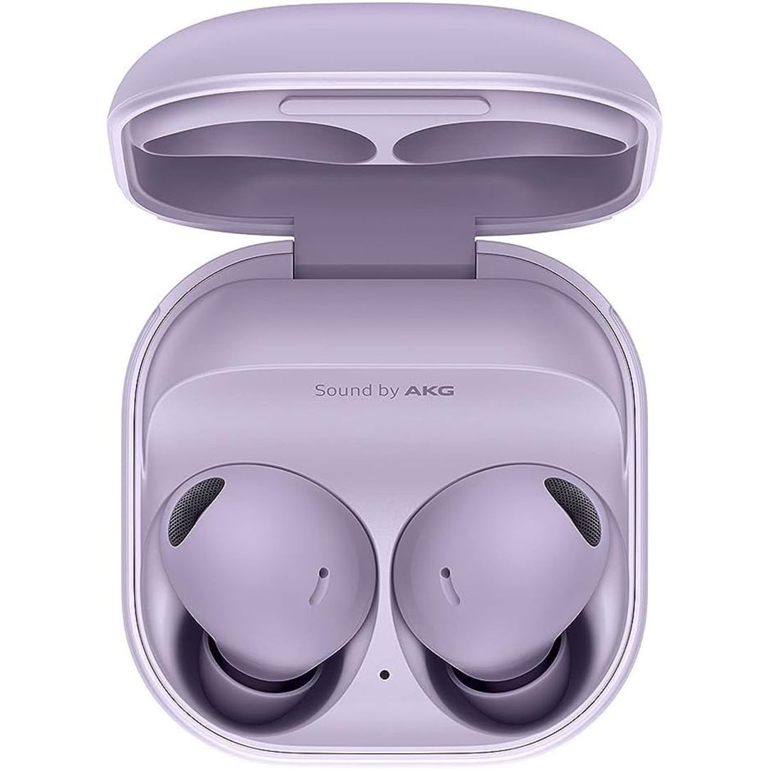 Galaxy Buds Pro 2 in open Lilac case