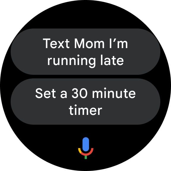 Google assistant hot sale android wear