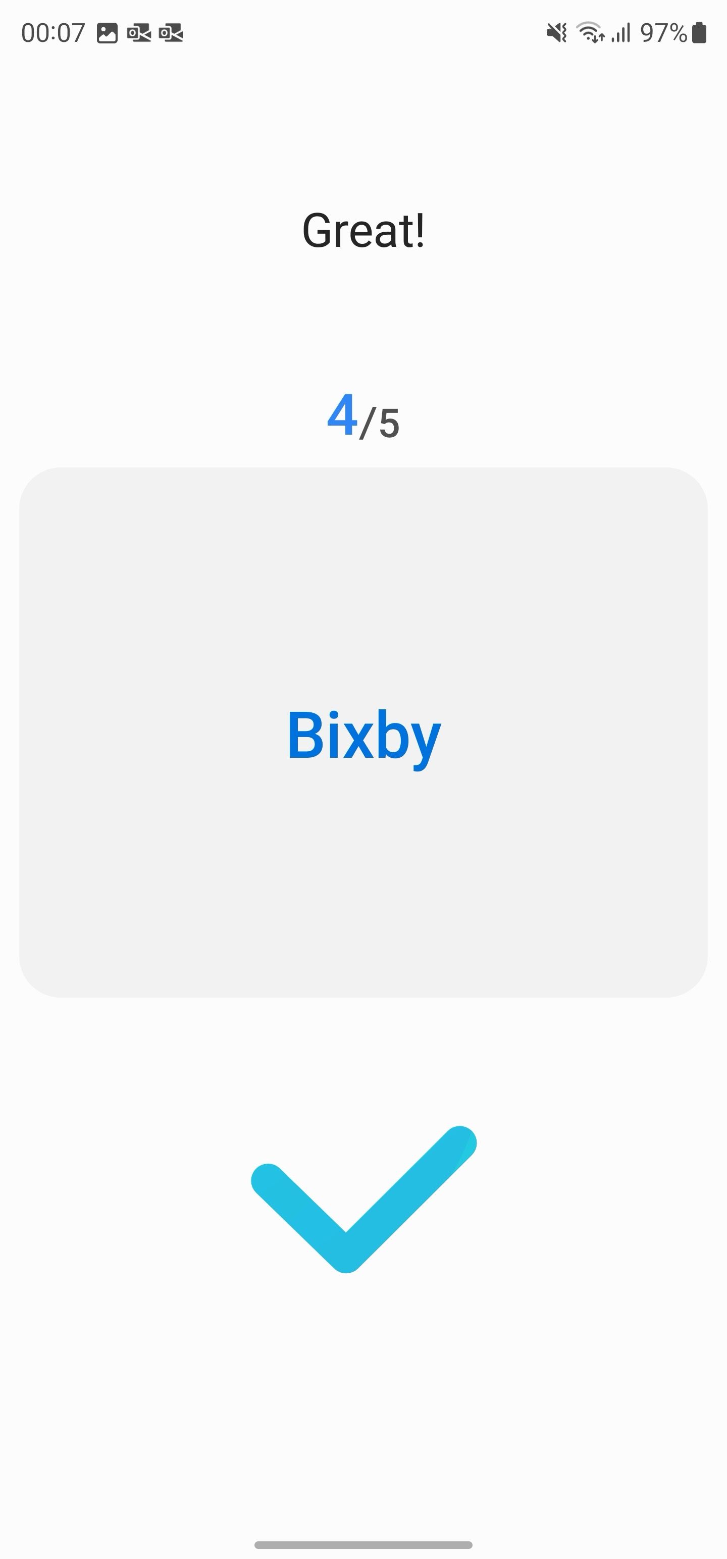 Train Bixby your voice