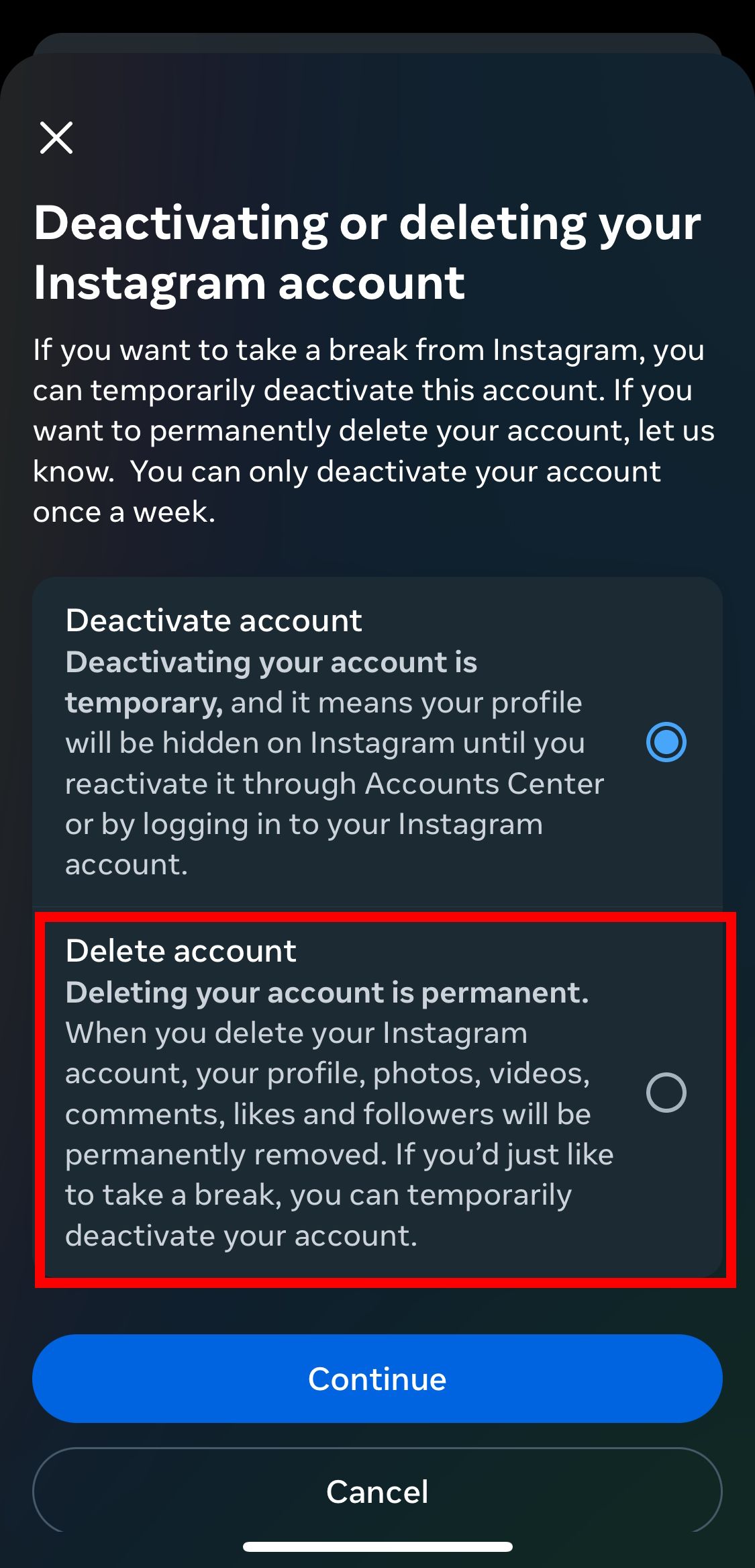 how-to-delete-an-instagram-account