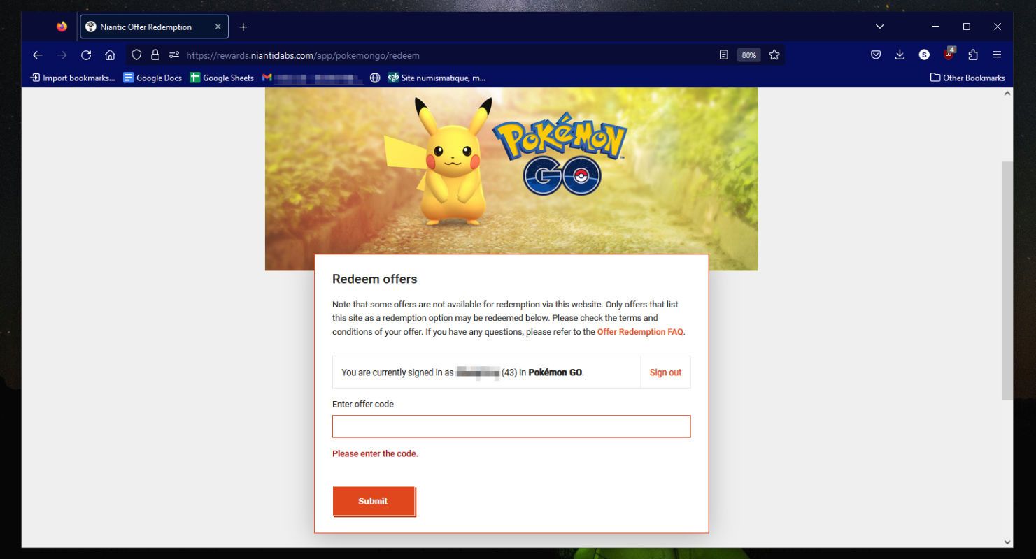 Niantic Redeem Affords put up web roar