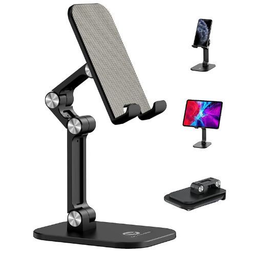 OCYCLONE Stand on display with tablet and phone