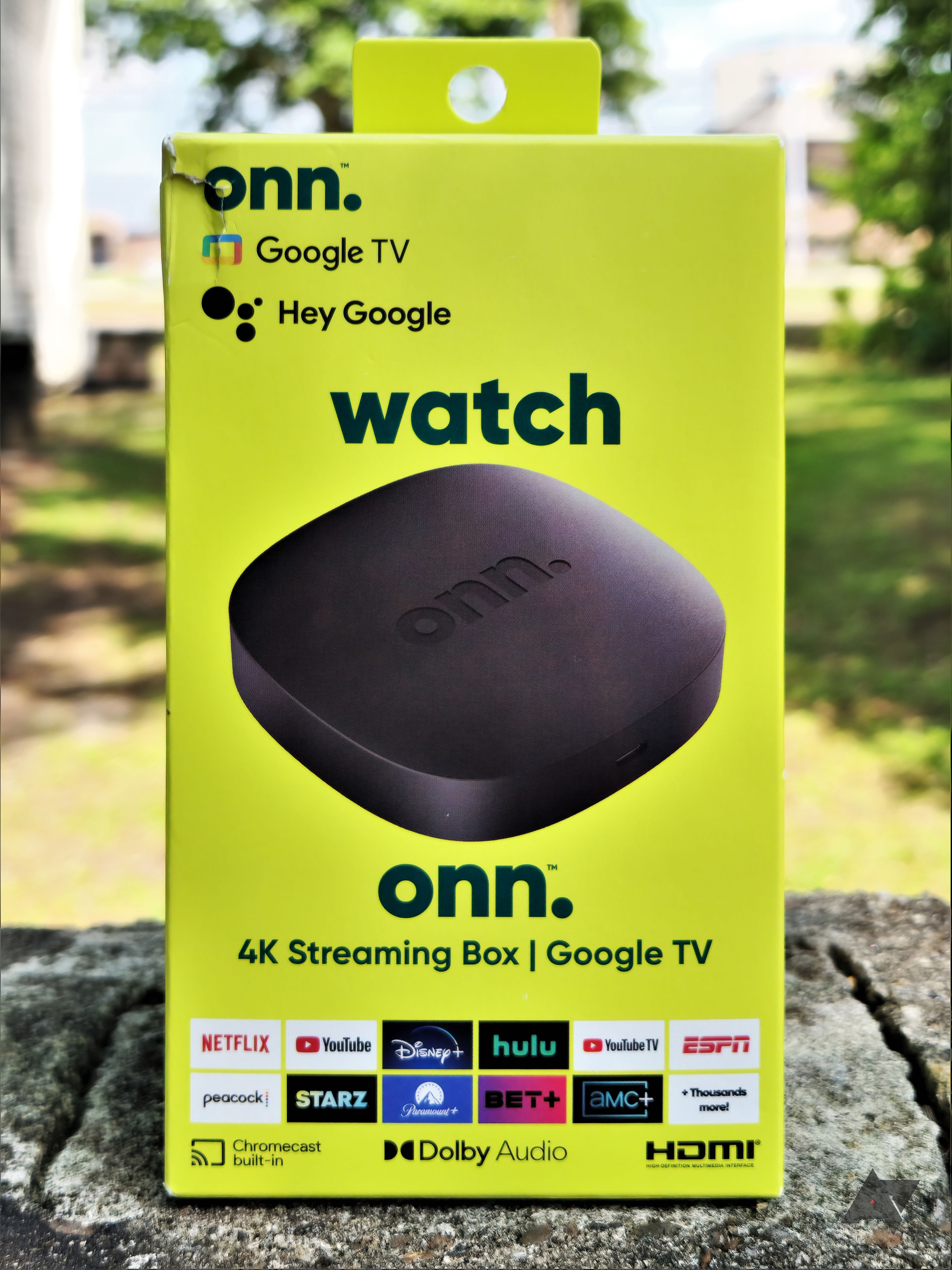 onn. Google TV 4K Streaming Box 