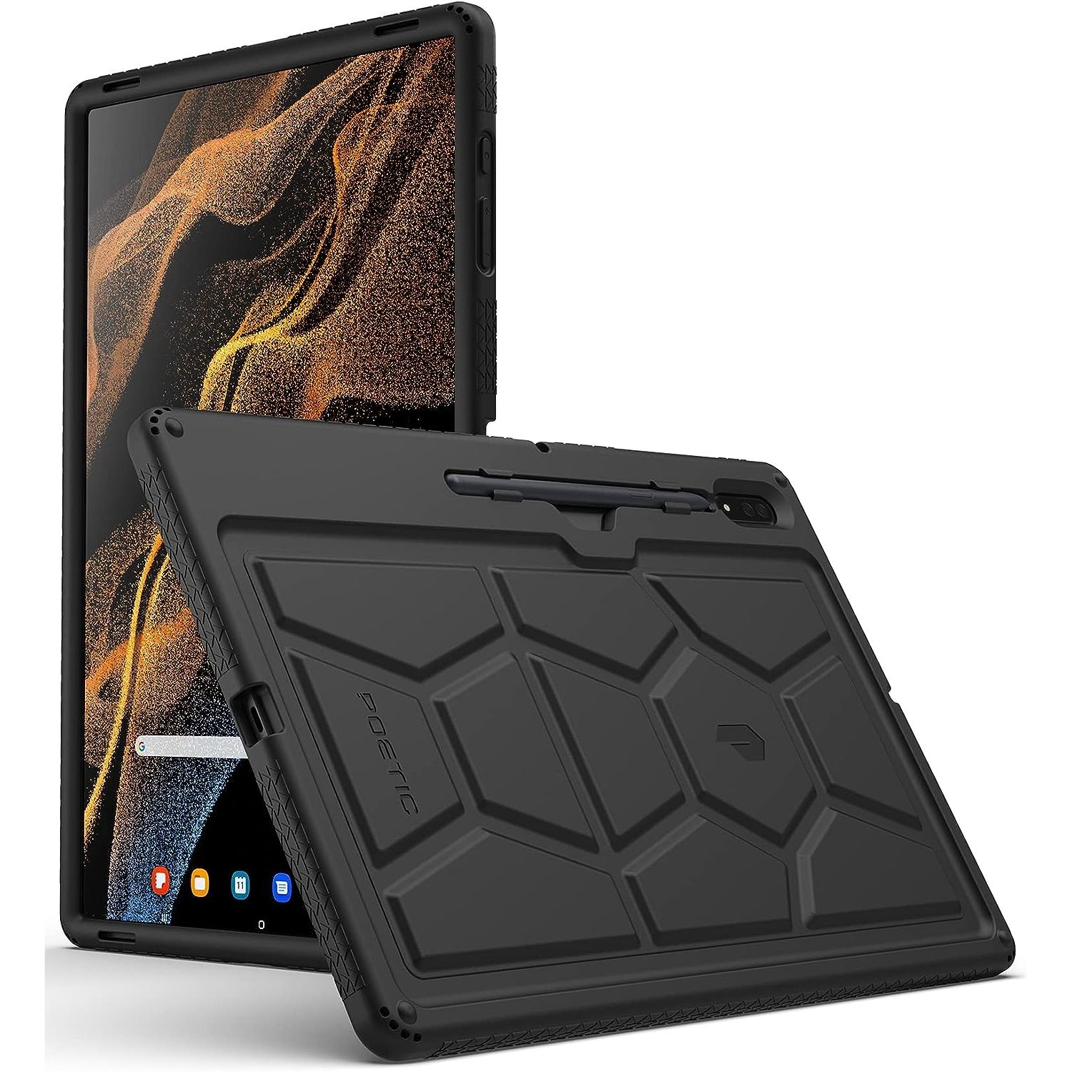 Render of the Poetic Turtleskin for Galaxy Tab S9 Ultra