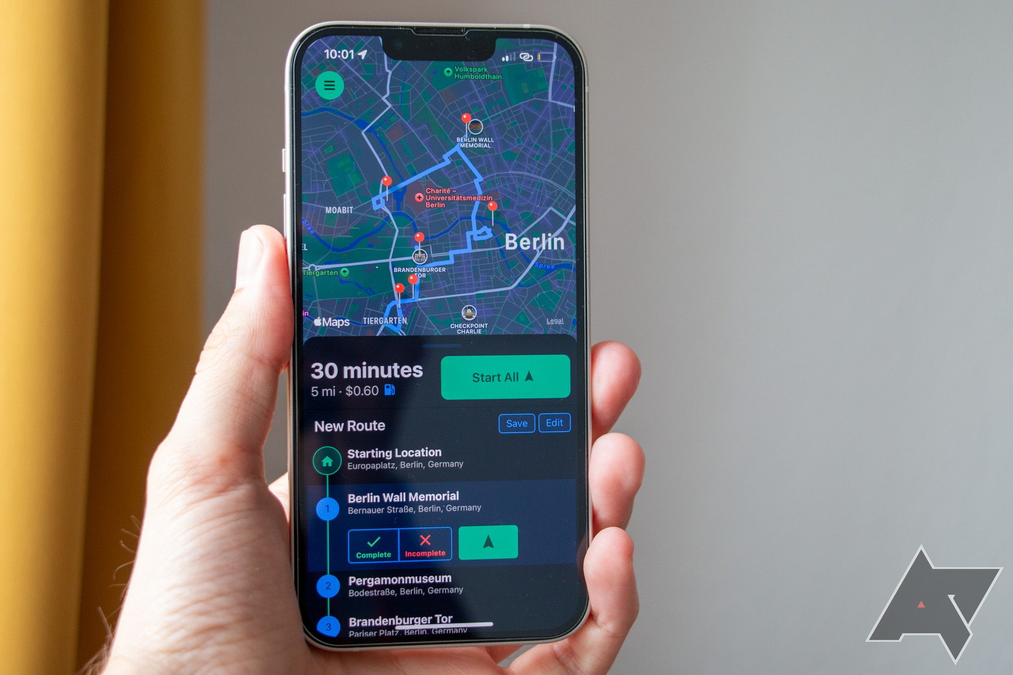 This AI-powered app wants to optimize Google Maps' multi-stop routes